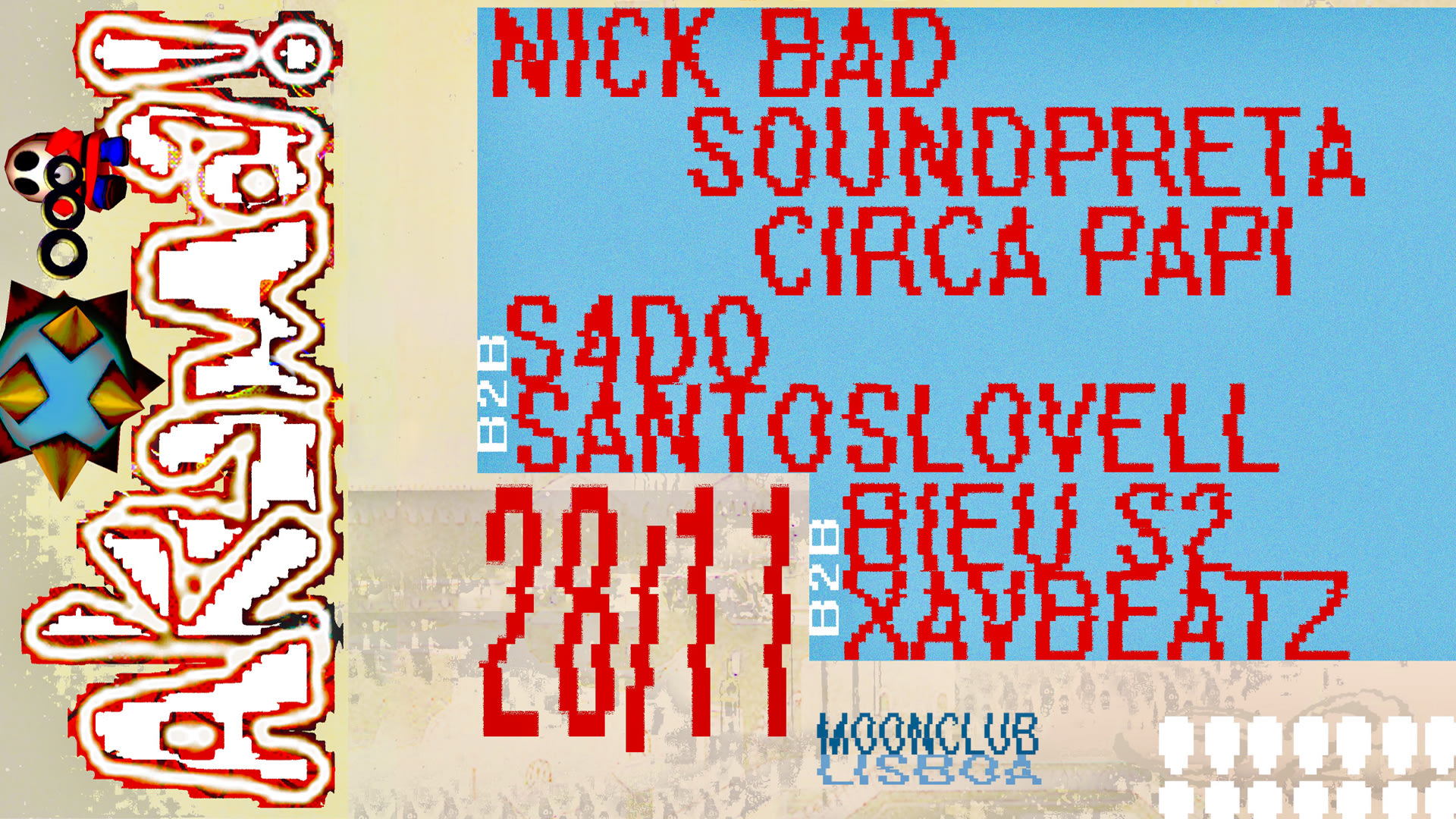 Akuma @Moonclub | Lisboa 28/11 Cover