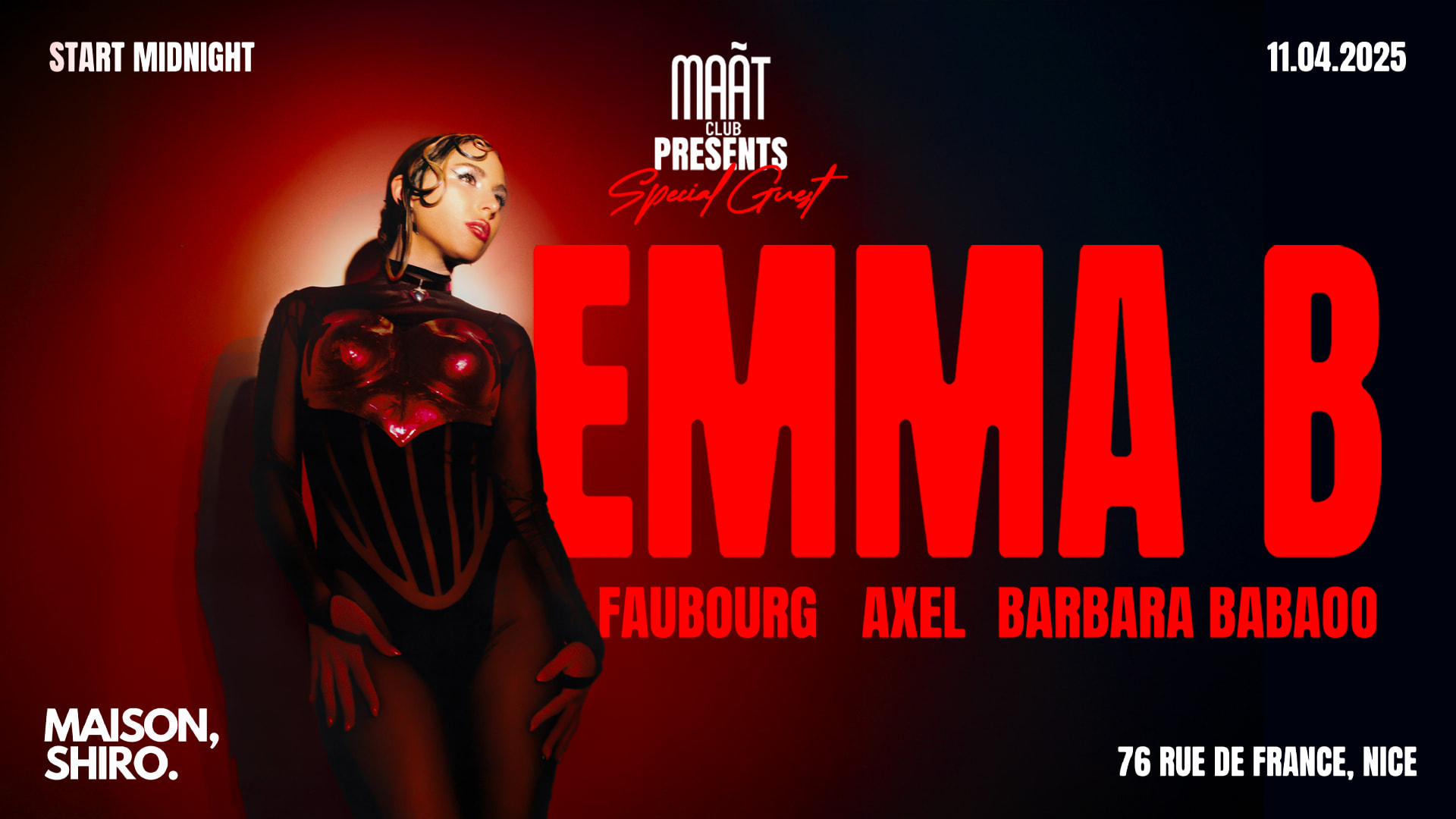 Maãt Club X Emma B Cover
