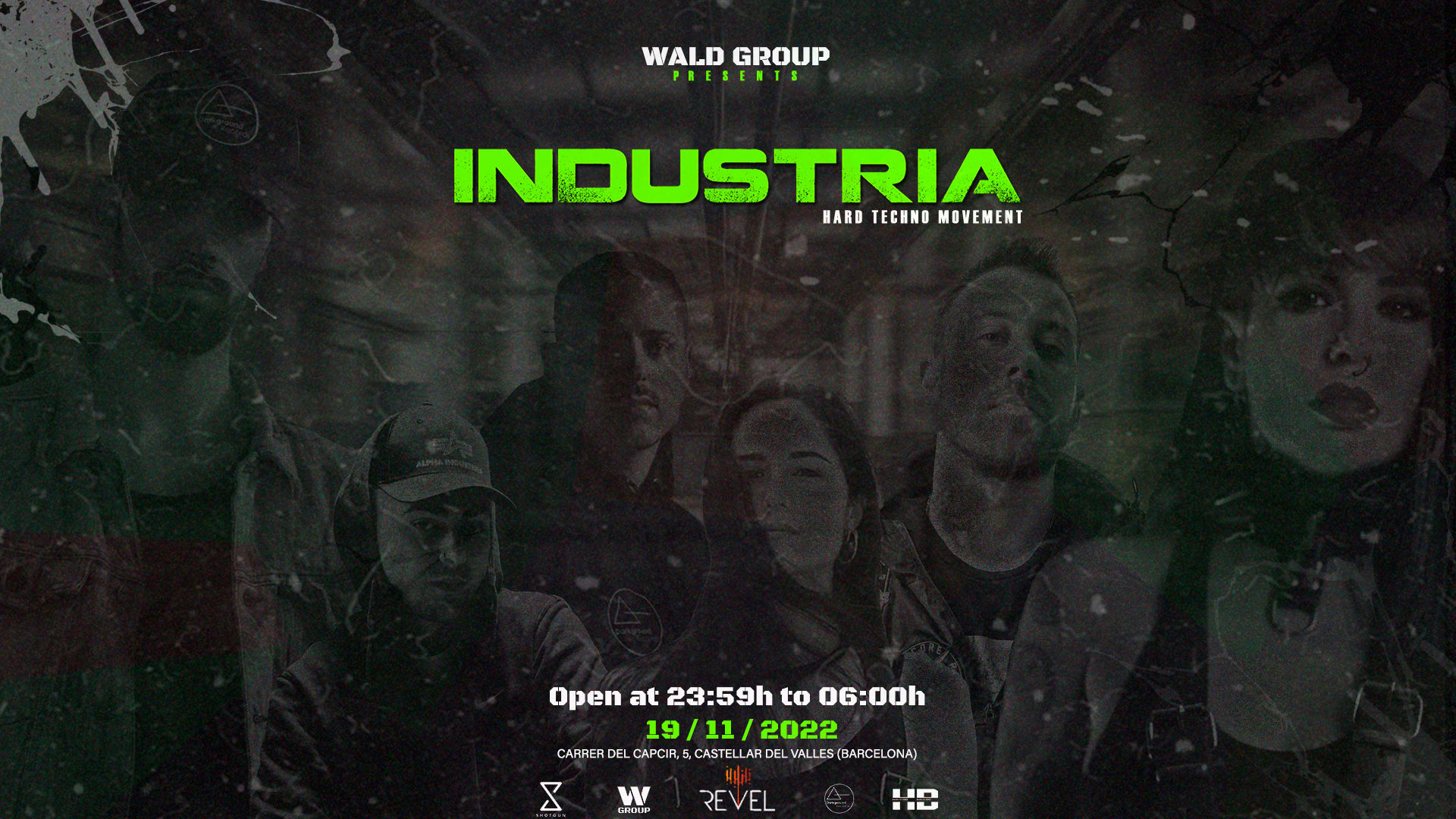Industria Hard Techno Movement Cover