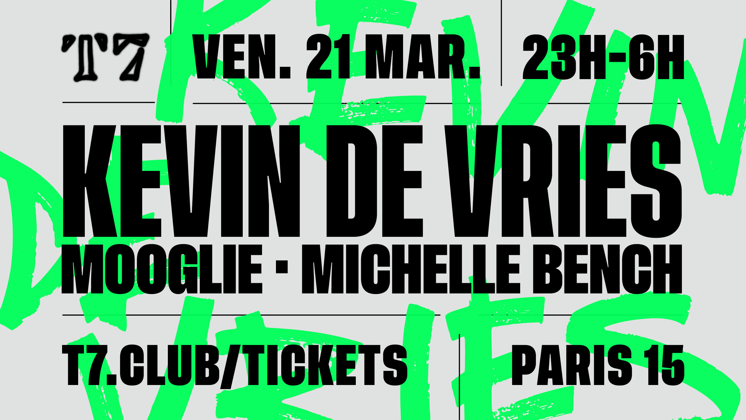 T7 : Kevin De Vries, Mooglie, Michelle Bench Cover
