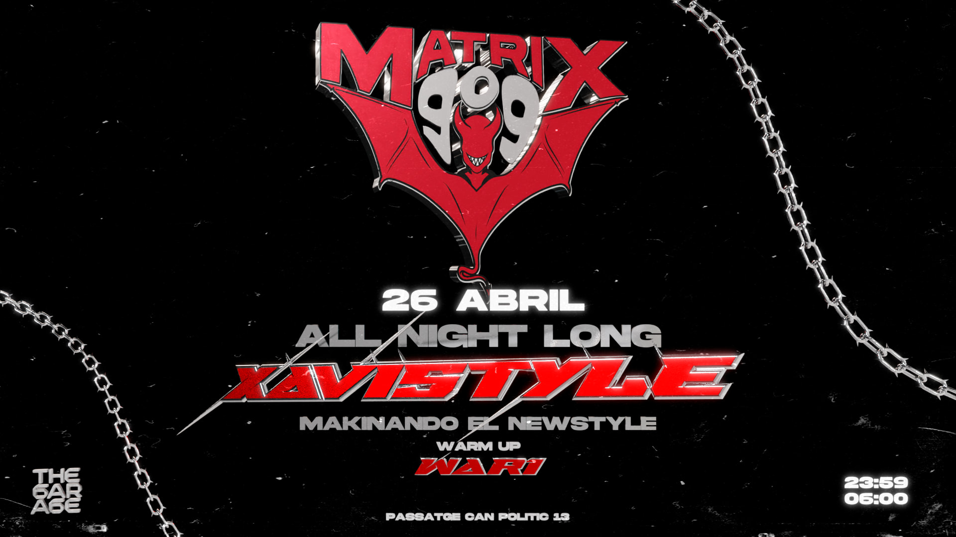 Matrix 909 - Xavistyle All Night Long Cover