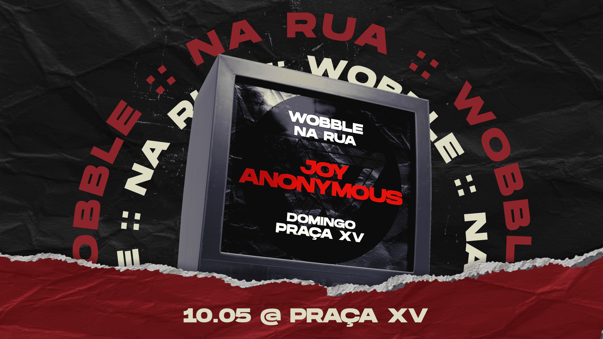 Joy Anonymous @ Wobble Na Rua Cover