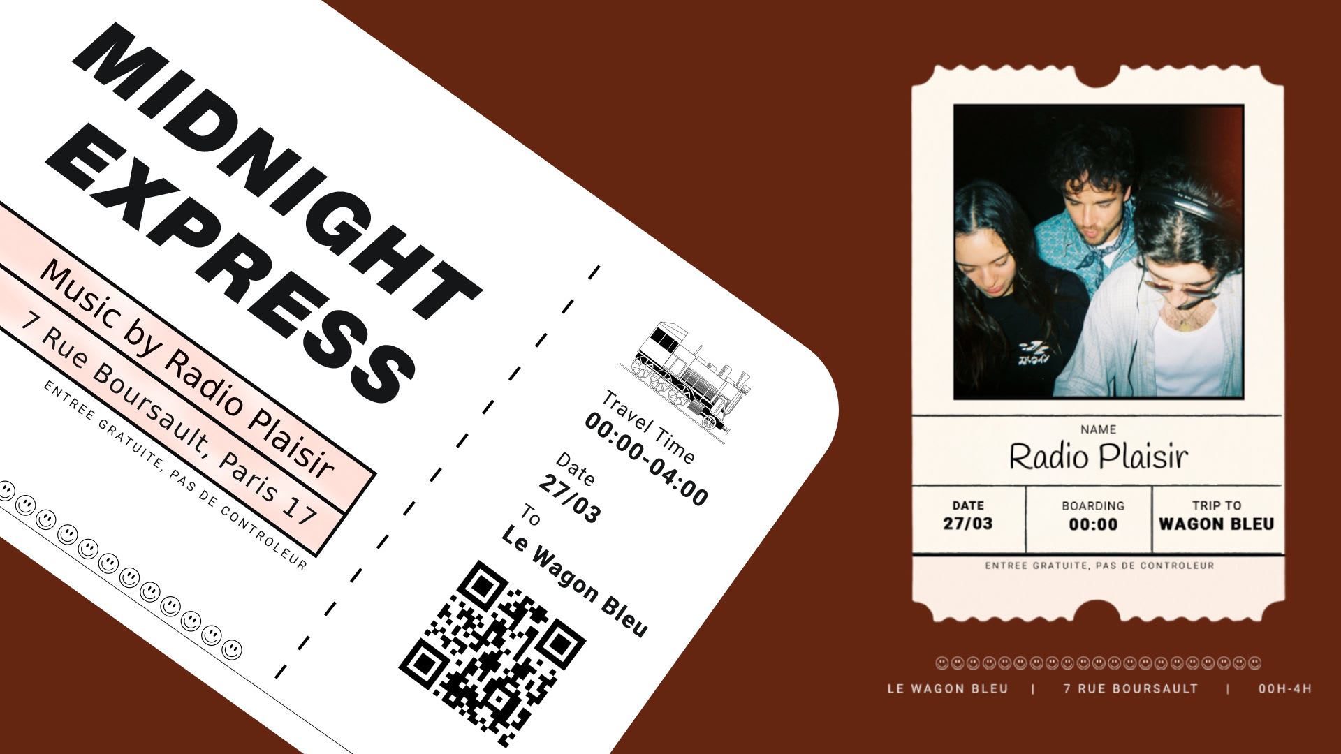 Midnight Express | Radio Plaisir Cover