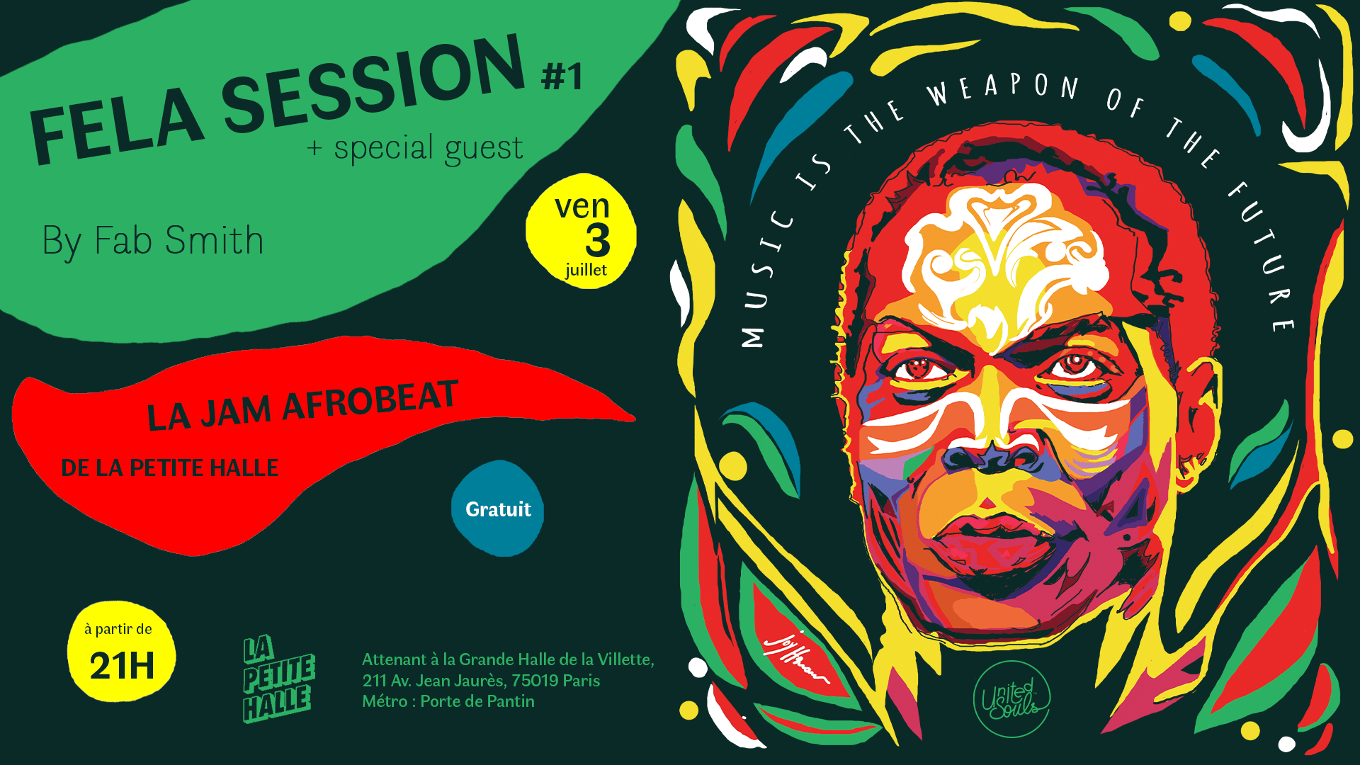 Fela Session #1 · Afrobeat Jam W/ Special Guest : Seun Kuti Cover