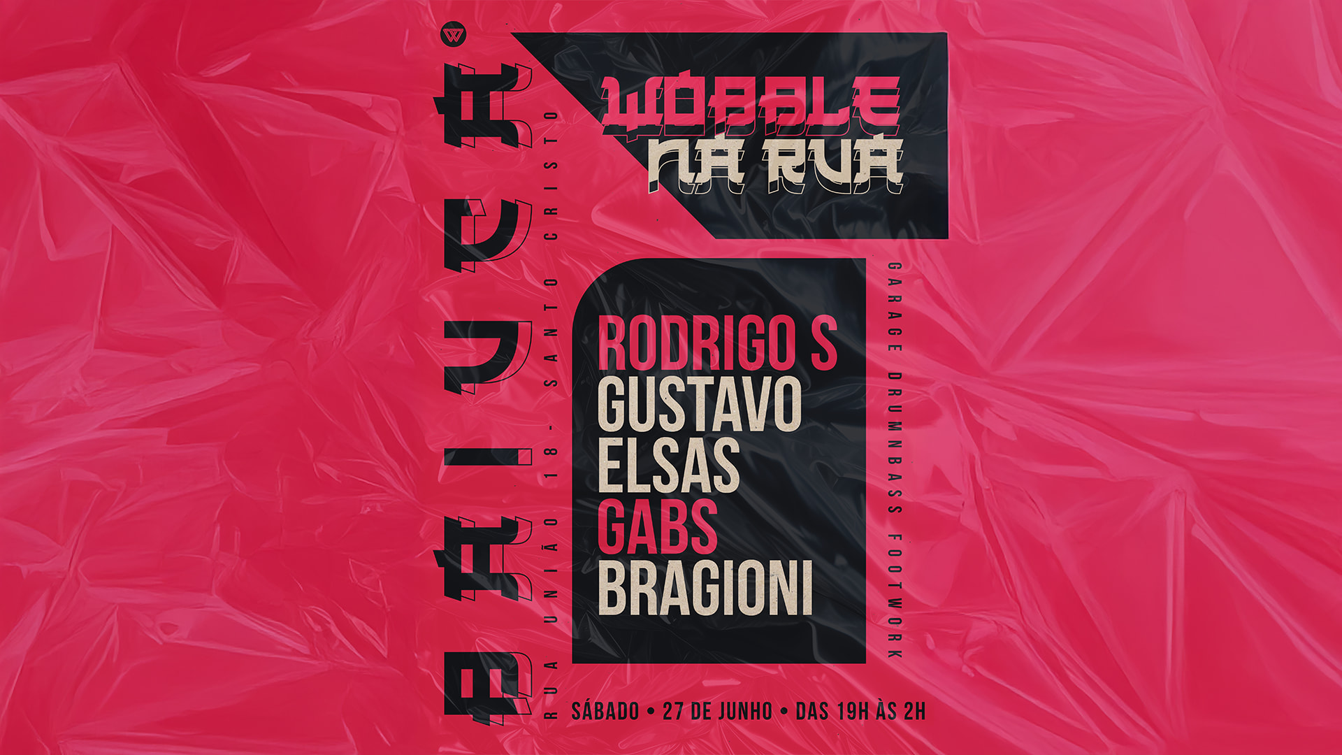 Wobble Na Rua @ Baiuca Cover
