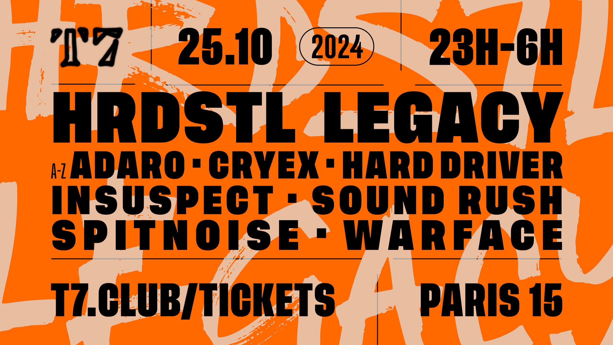 T7 X Hrdstl Legacy : Adaro, Hard Driver, Sound Rush, Warface Cover