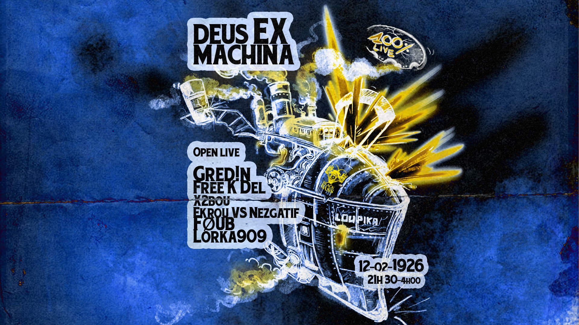 Deux Ex Machina Cover