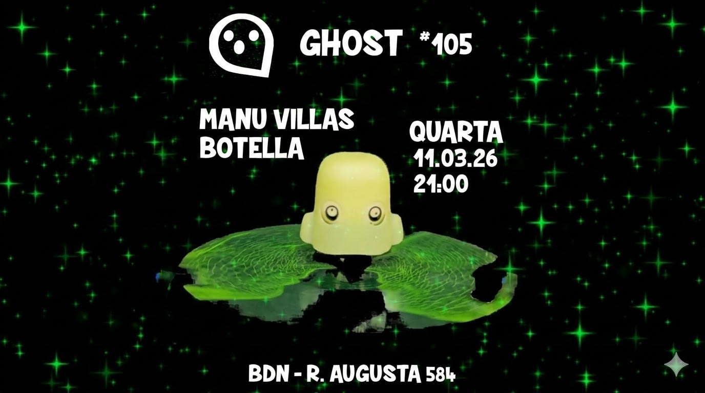 Ghost #105 - Apres. Botella, Manu Villas Cover