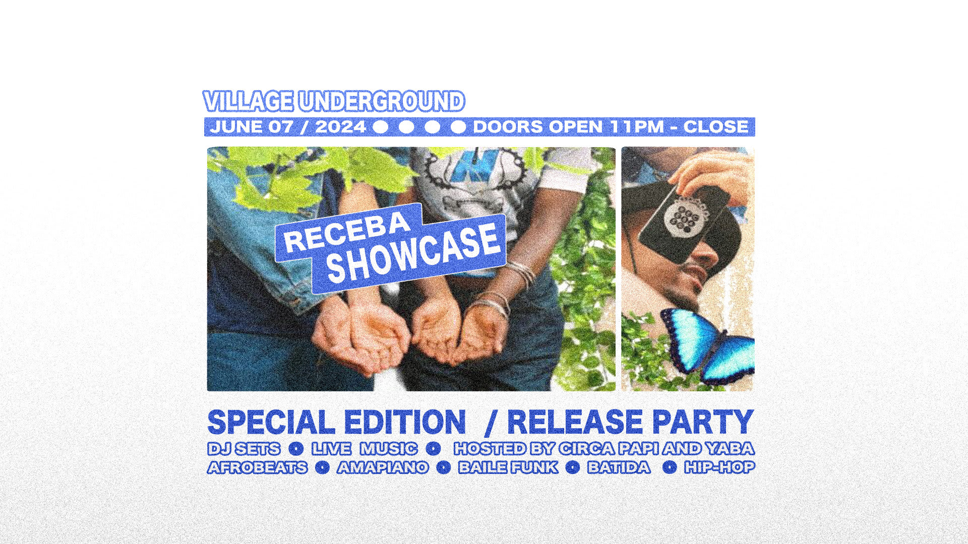 Receba Showcase Release Party Cover