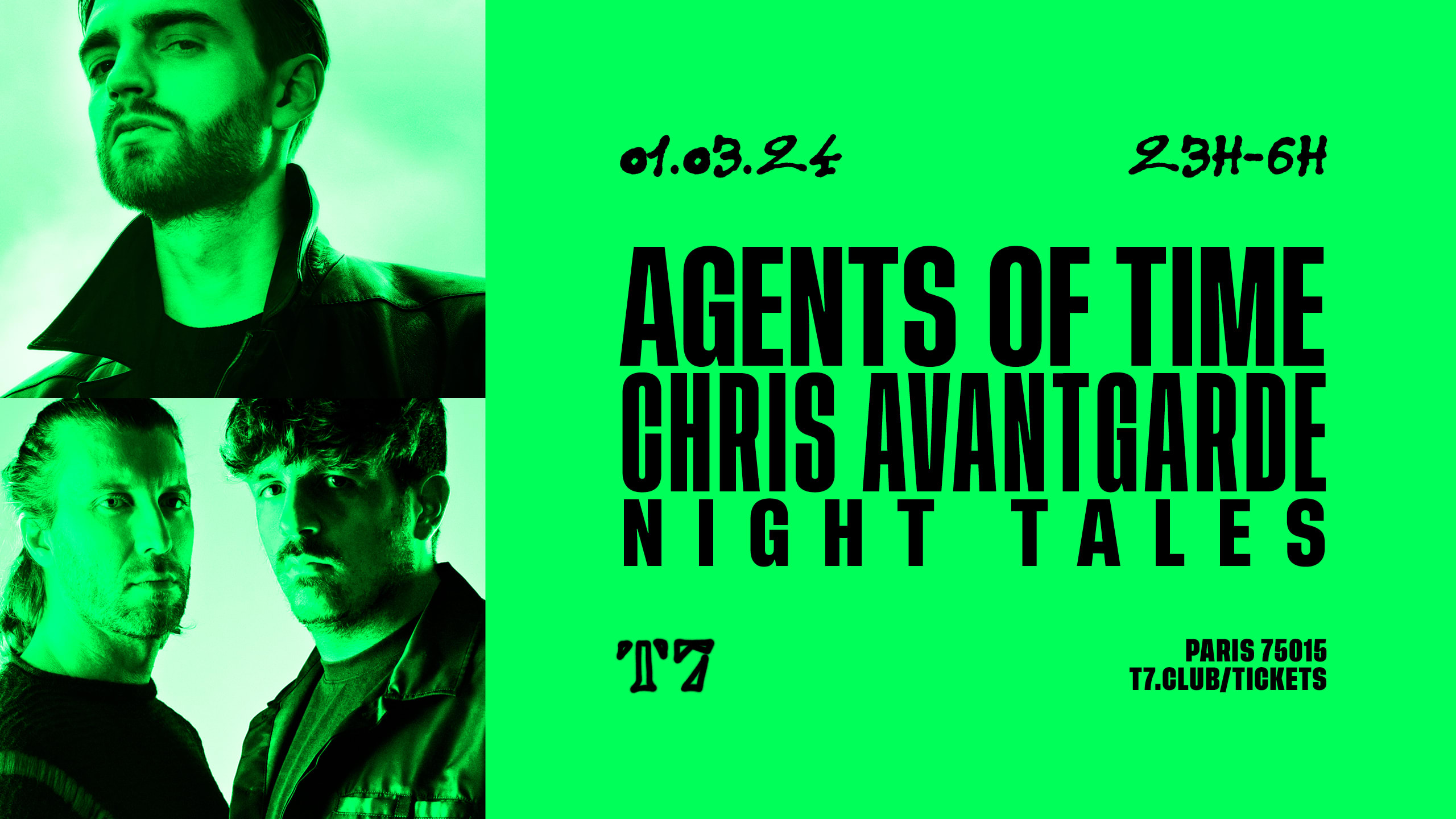 T7 : Agents Of Time & Chris Avangarde Cover