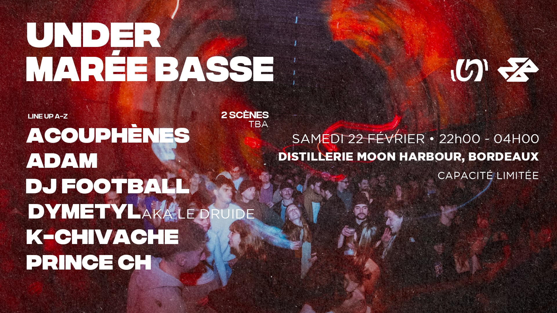 Under X Maree Basse W/ Dj Football, Adam, Acouphenes Cover
