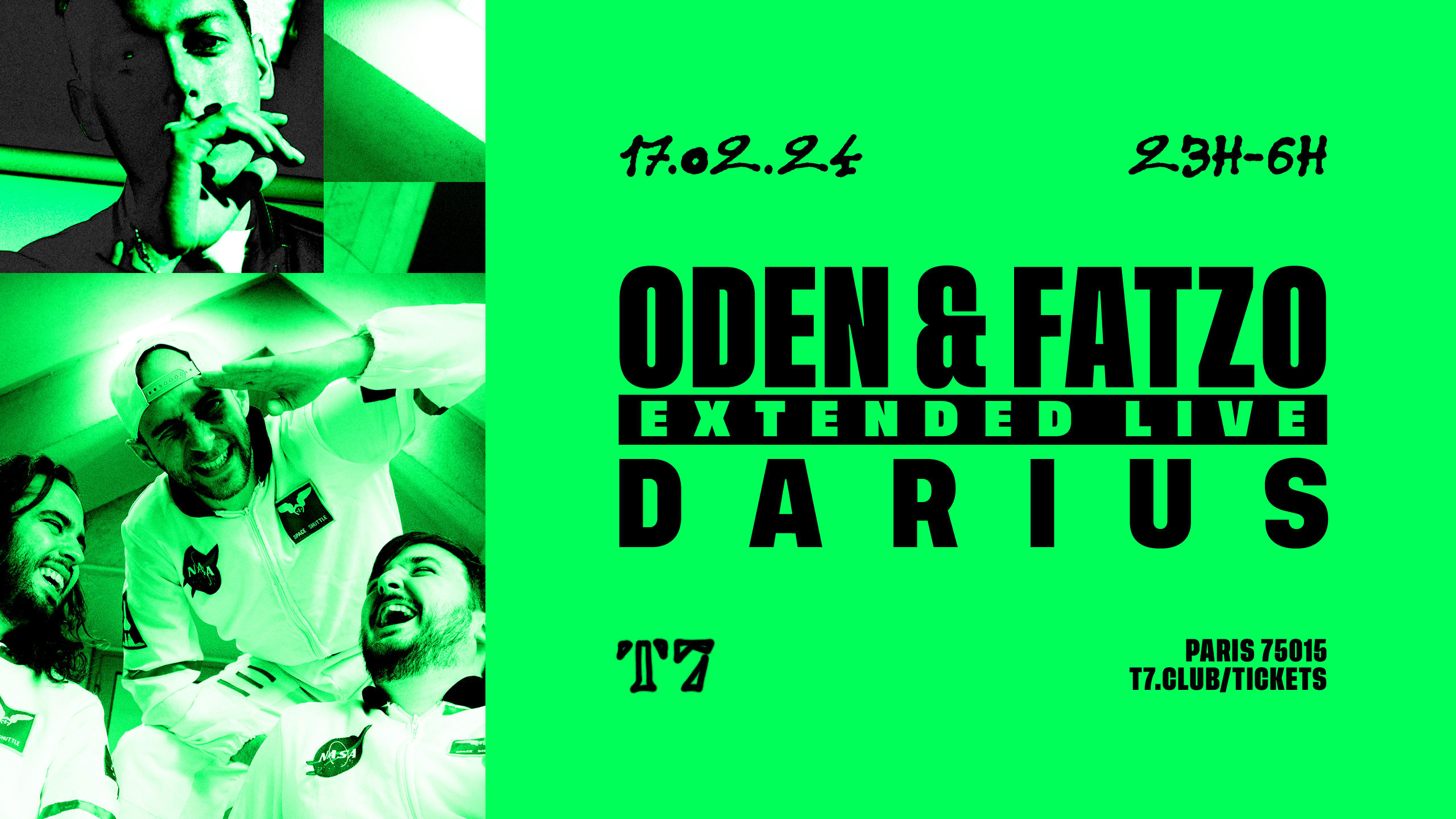 T7 : Oden & Fatzo (Extended Live), Darius Cover