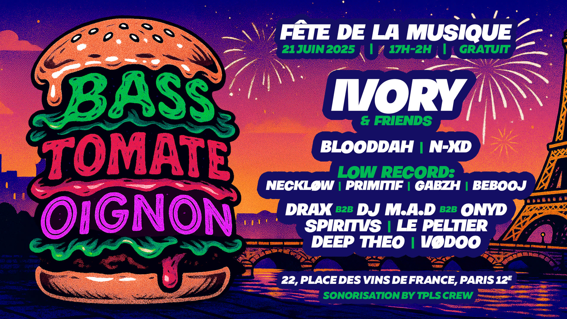 Fête De La Musique - Bass Tomate Oignon 2025 Cover