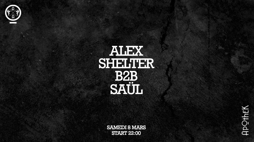 Apothek X Alex Shelter X Saül Cover