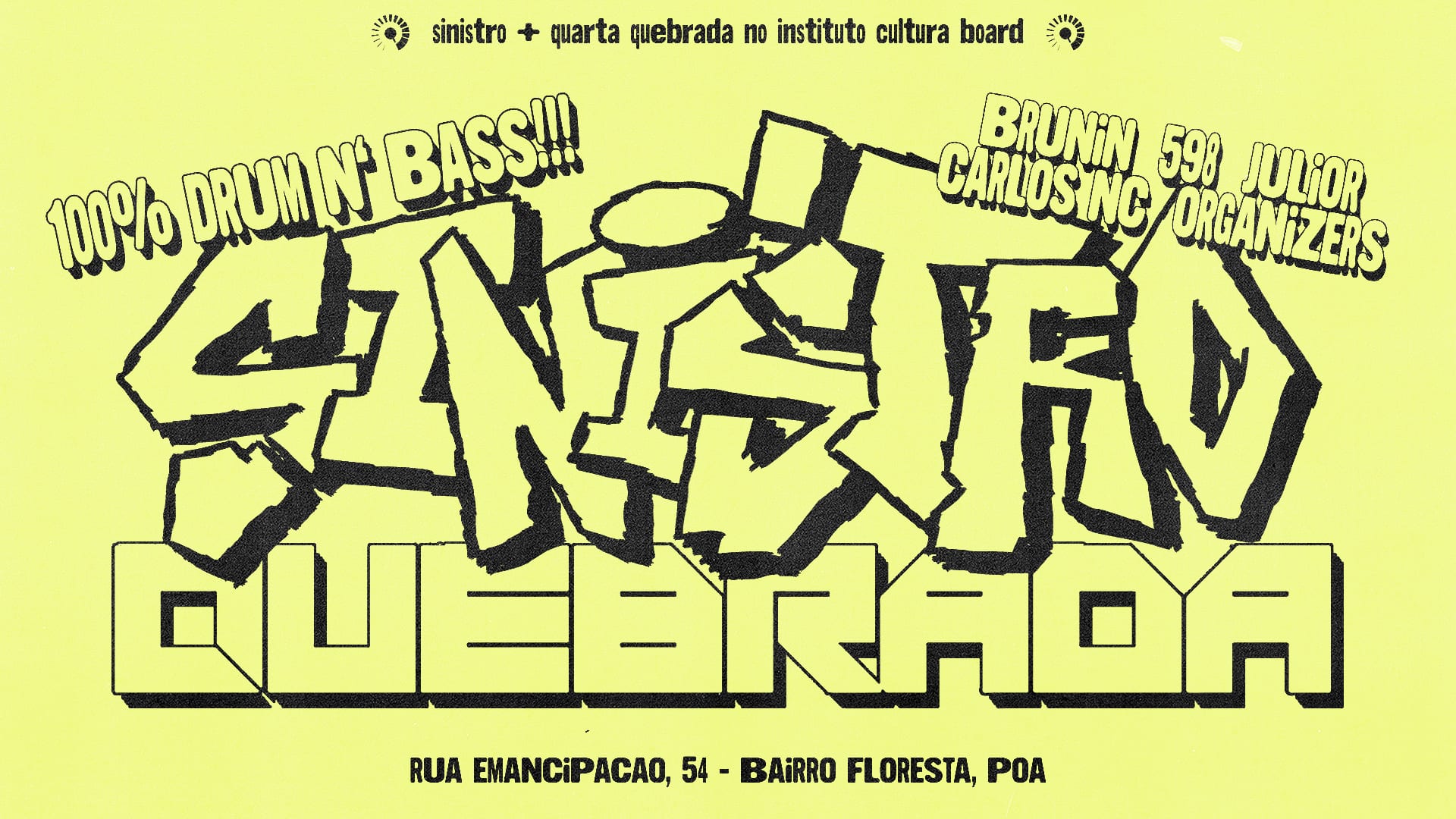 Sinistro + Quarta Quebrada No Icb Cover