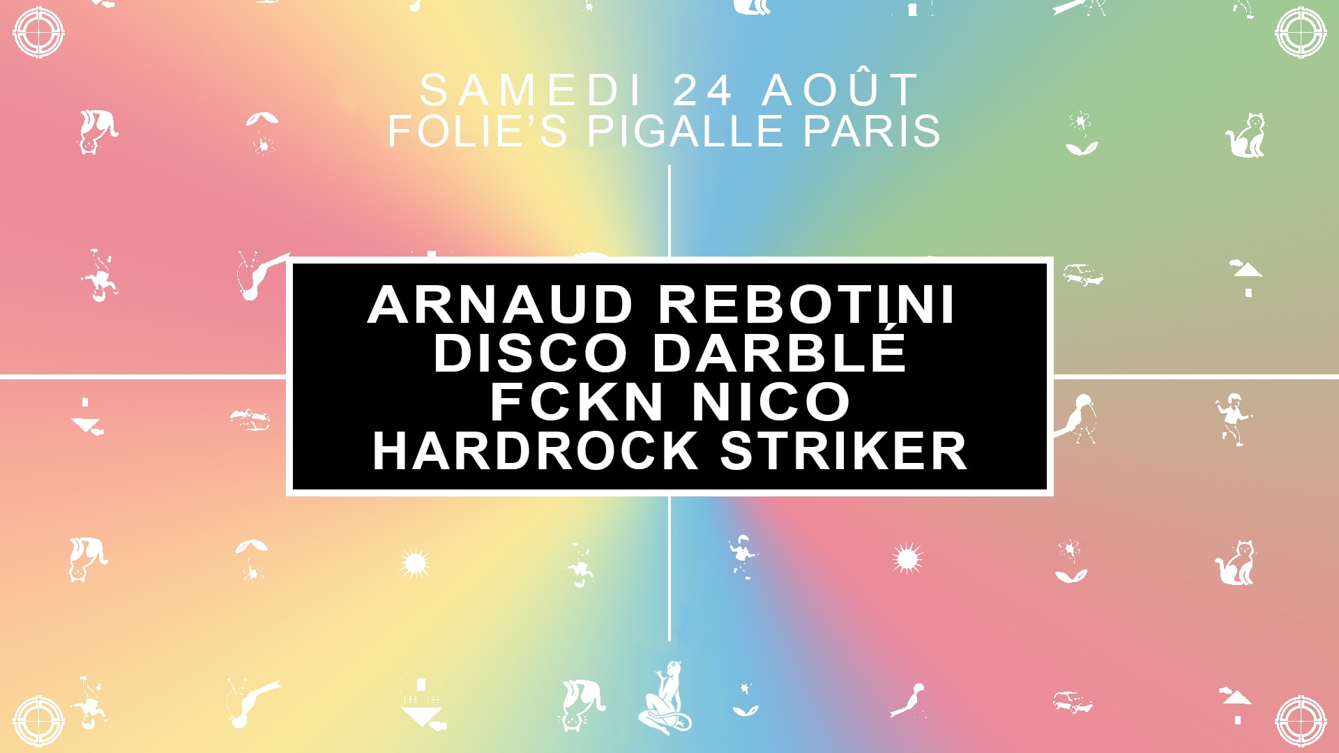 Arnaud Rebotini, Disco Darblé, Fckn Nico & Hardrock Striker Cover