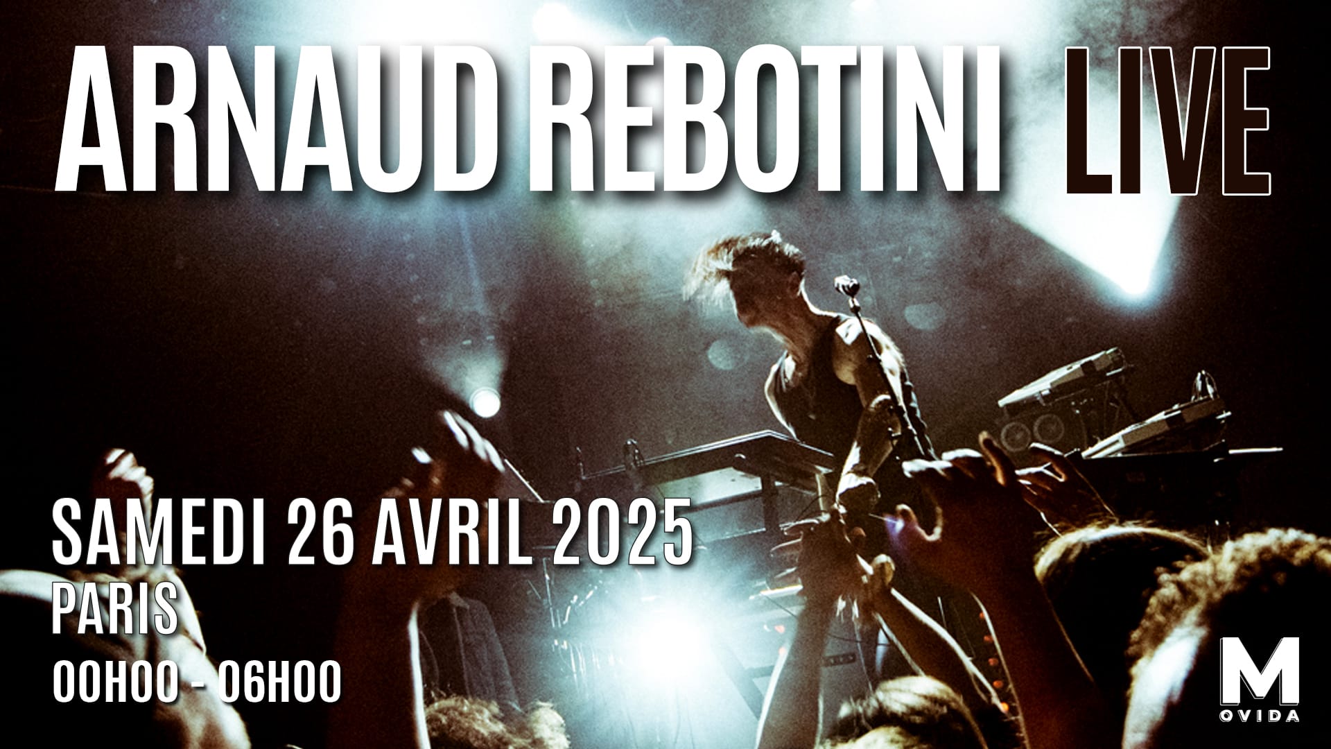 Arnaud Rebotini Live & Friends Cover