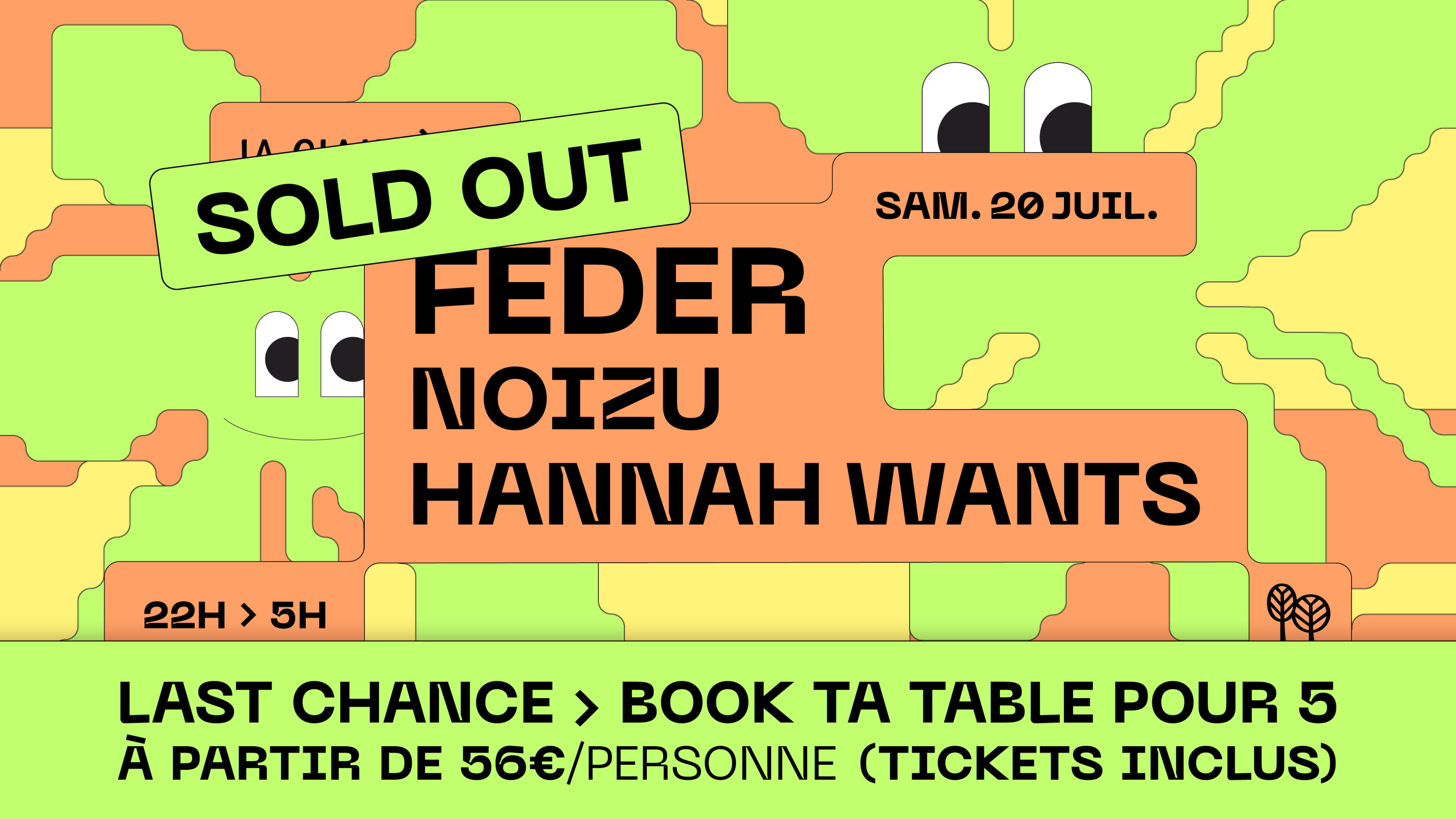 La Clairière : Feder, Noizu, Hannah Wants Cover