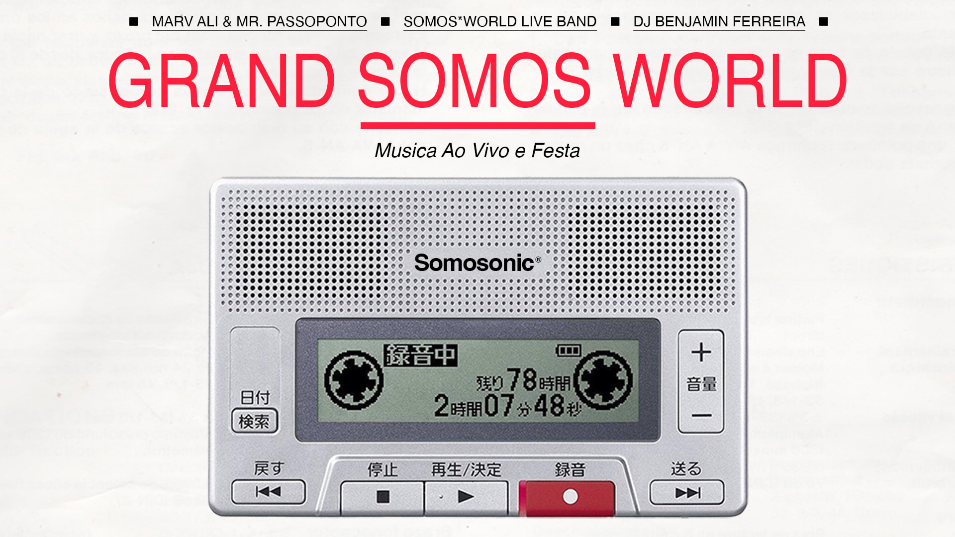 Somos*World At Coffeeshop Club Cover