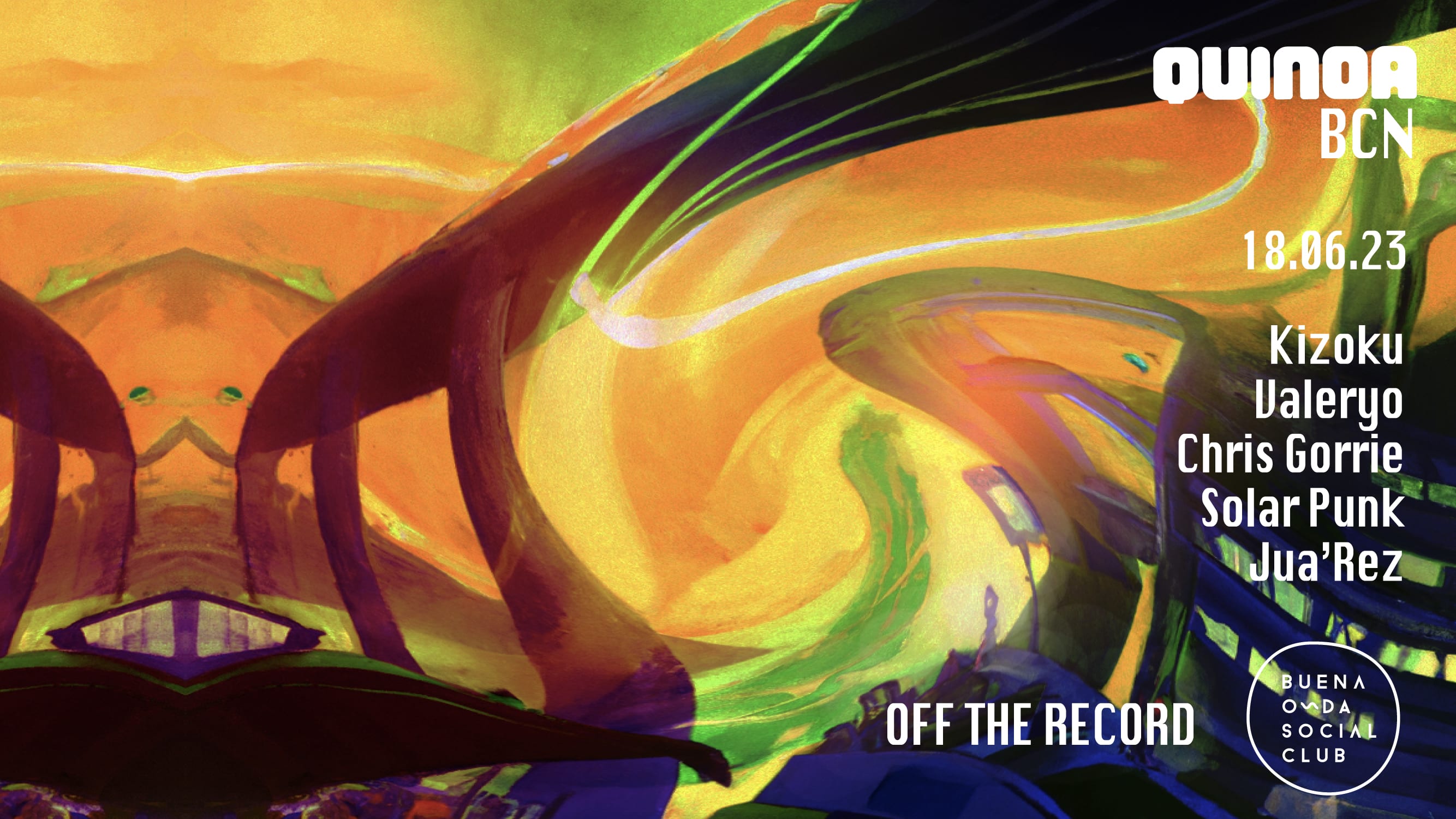 Quinoa Experience Bcn: Off The Record Cover
