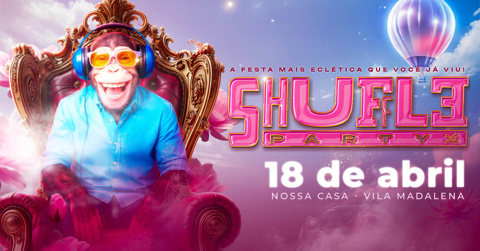 Shuffle Party Na Nossacasa Vila Madalena Cover