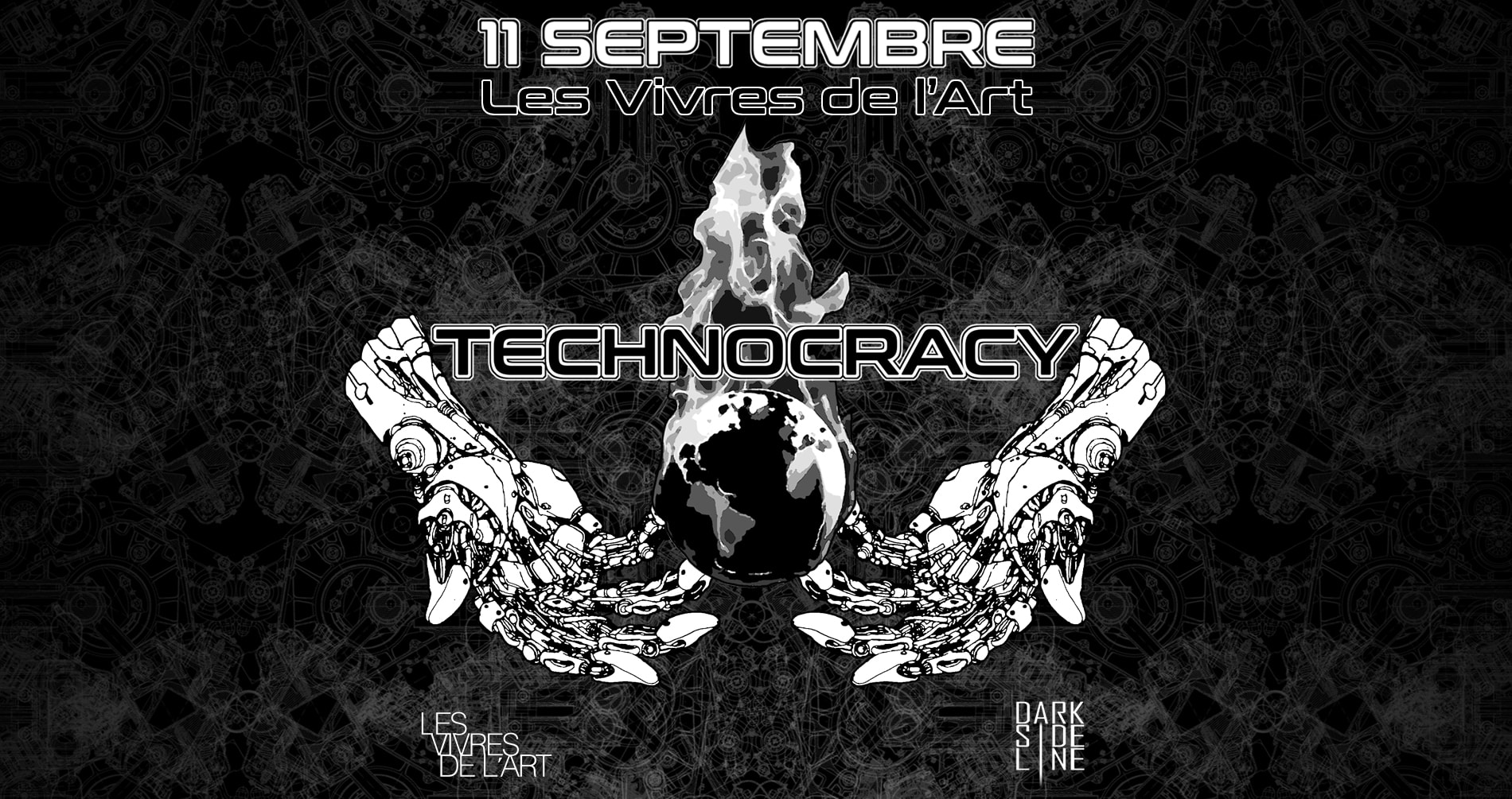 Dark Side Of The Line Présente: Technocracy Cover