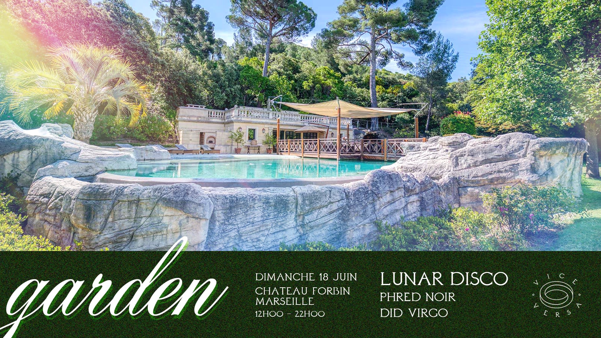 Vice Versa Garden - Chateau De Forbin Marseille Cover
