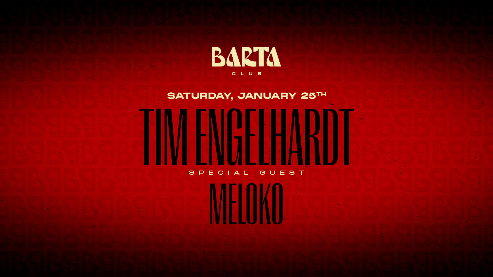 Tim Engelhardt + Meloko - Samedi 25 Janvier 2025 Cover