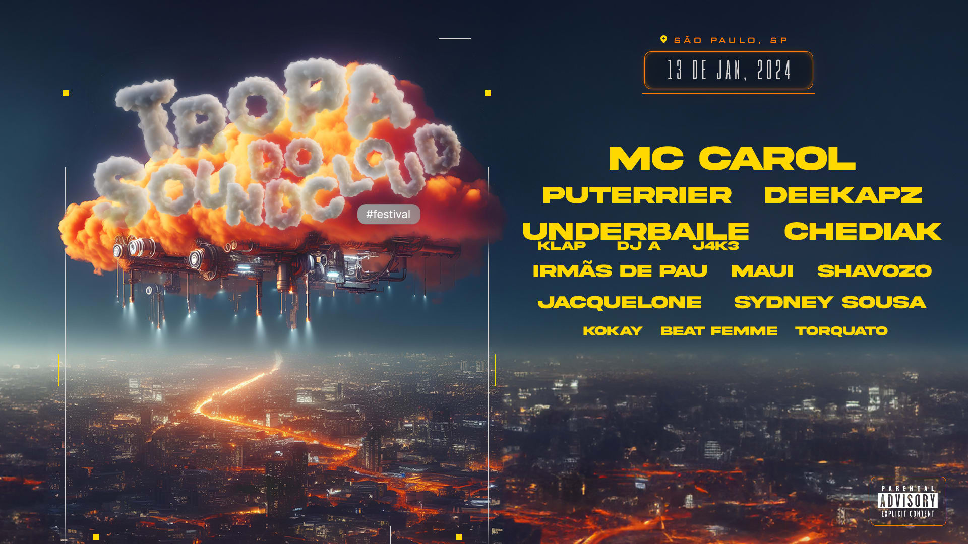 Tropa Do Soundcloud #3 Festival Cover