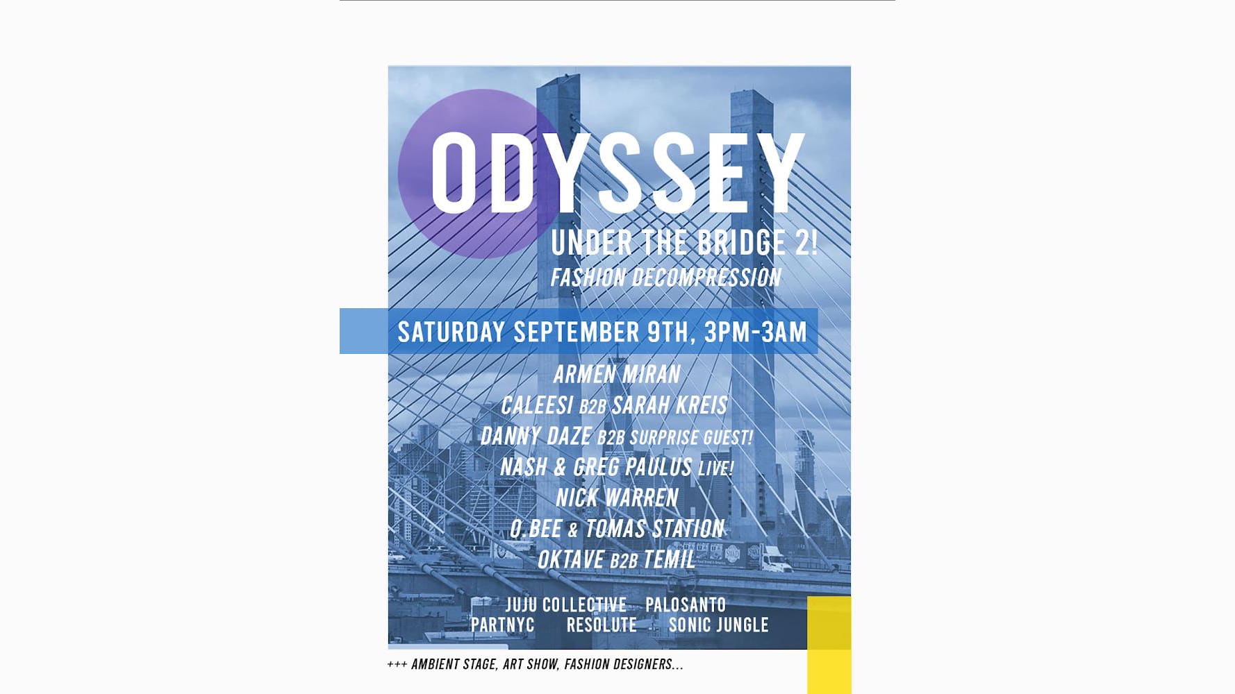 Odyssey Under The Bridge 2 Cover