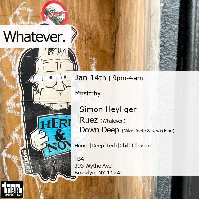 Whatever. - Simon Heyliger, Ruez, Down Deep Cover