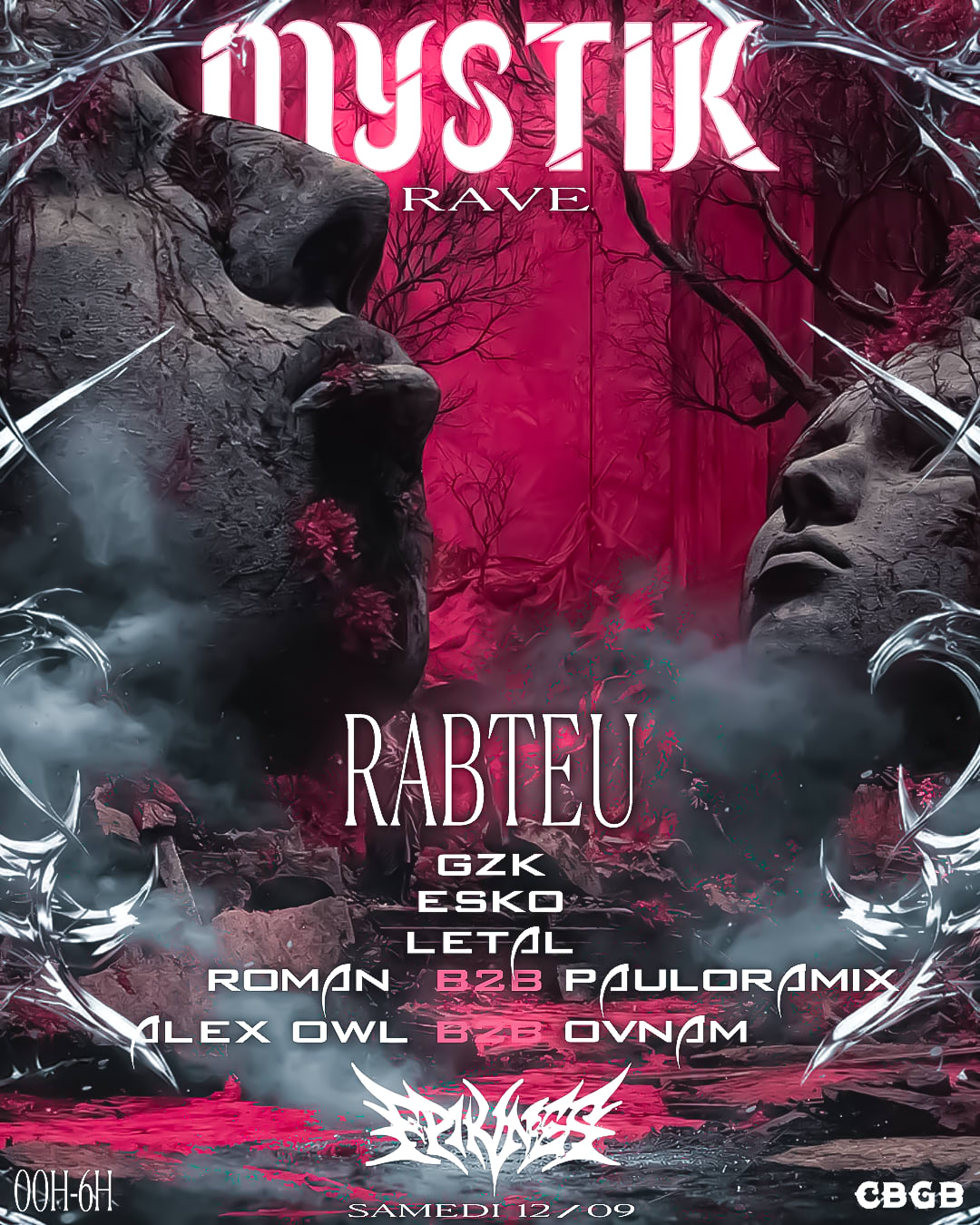 Mystik Rave : Rabteu ( Cbgb ) Cover