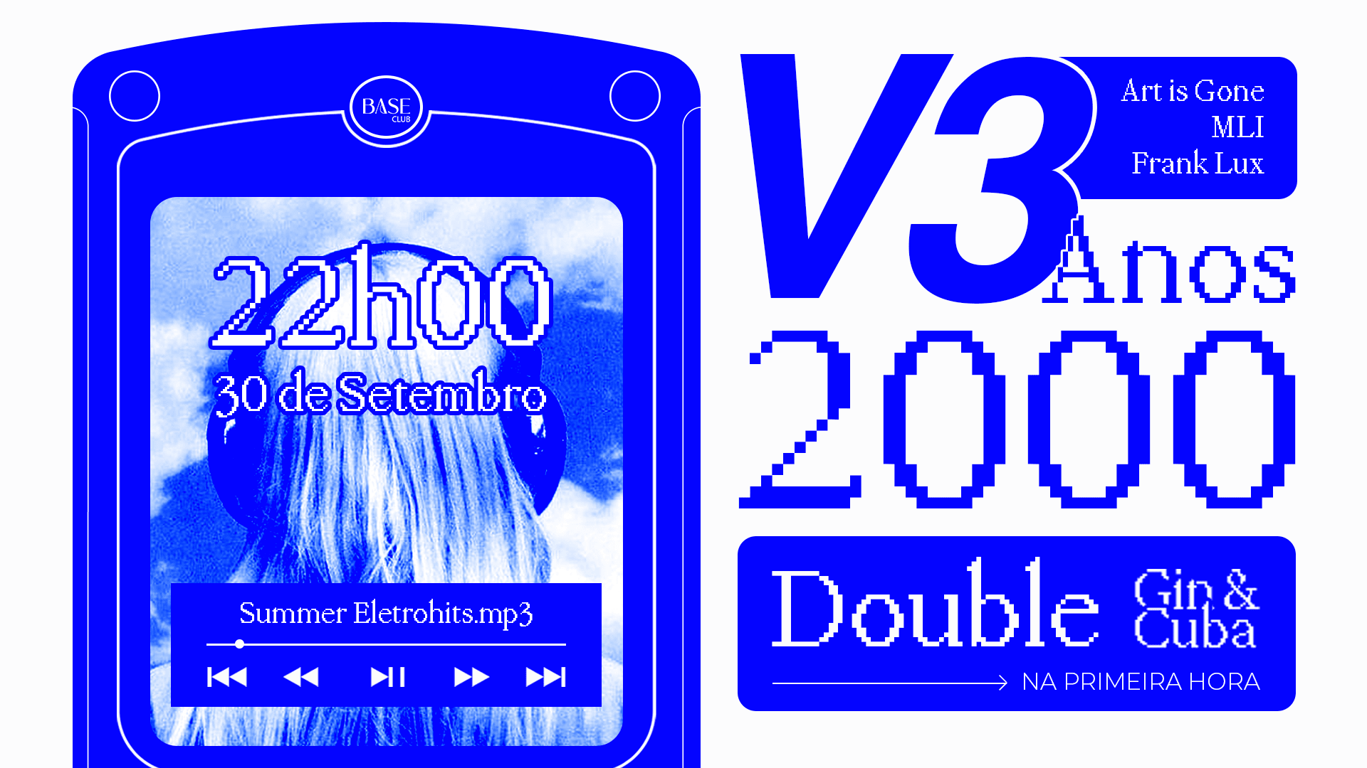 V3 Anos 2000 — Summer Eletrohits #2 Cover