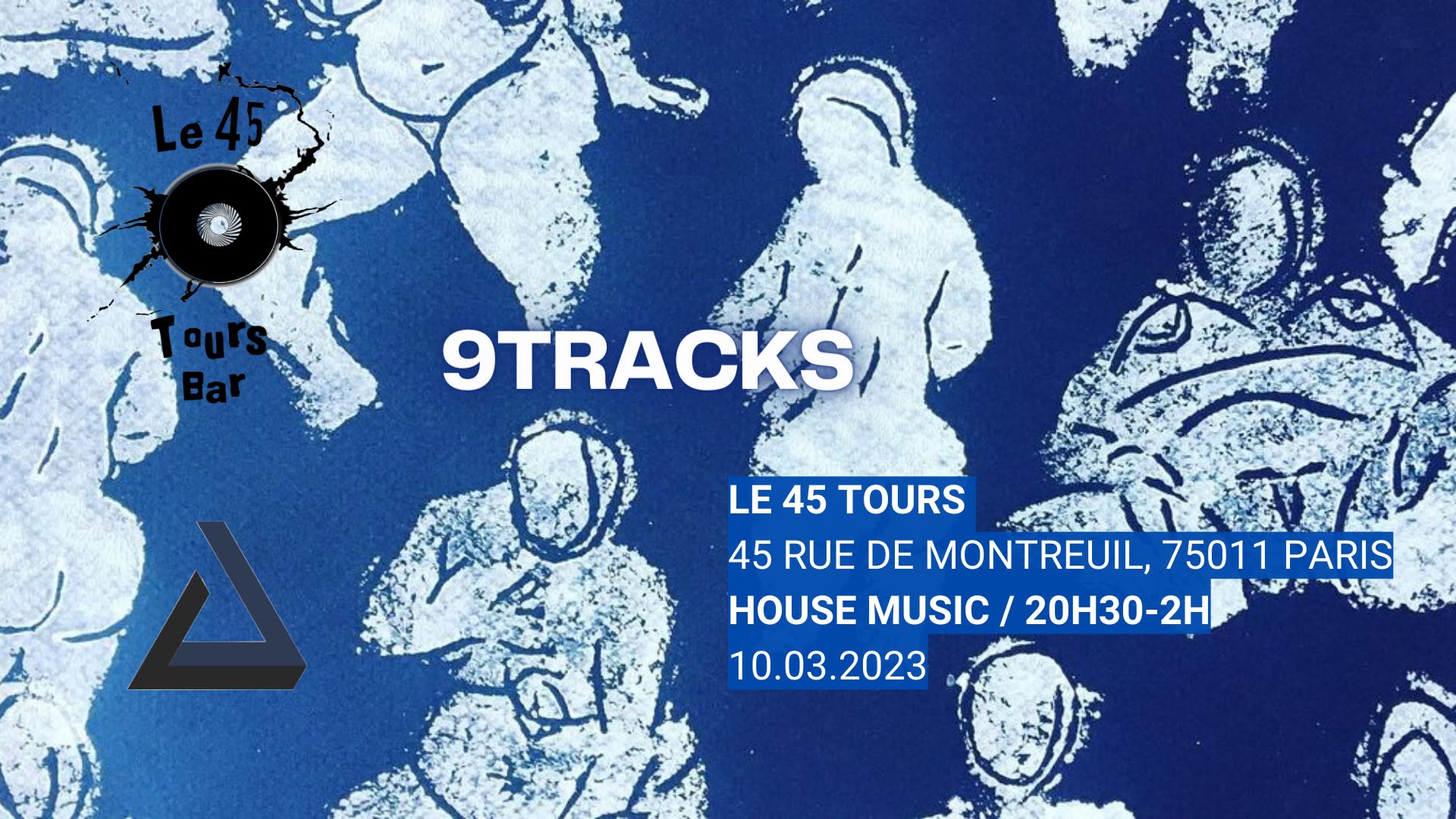 9tracks @ Le 45 Tours Cover
