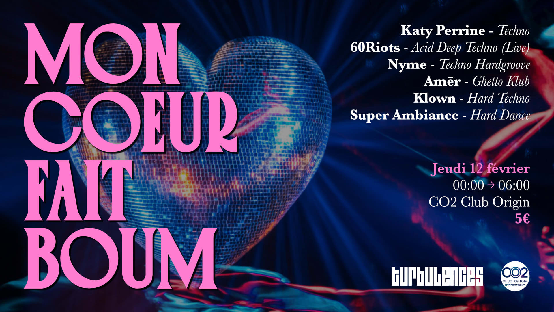 Mon Coeur Fait Boum Cover