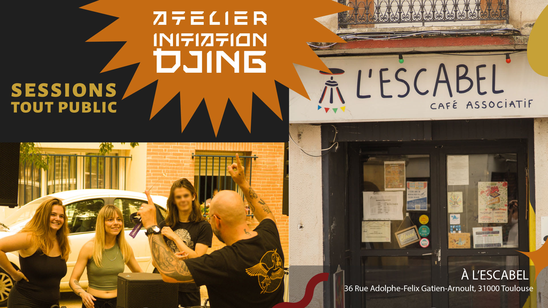 Atelier Découverte Du Djing - Pour Tous.Tes (17 Juin) Cover