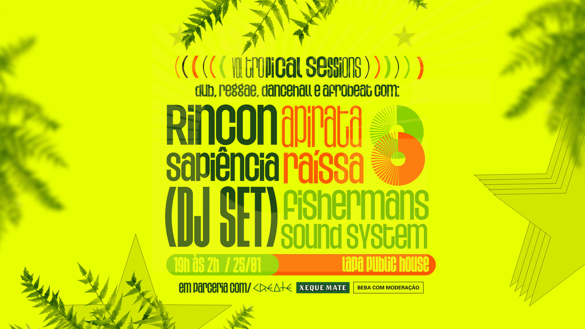 Vol Tropical Sessions #1: Reggae, Dub, Dancehall & Afrobeat Cover