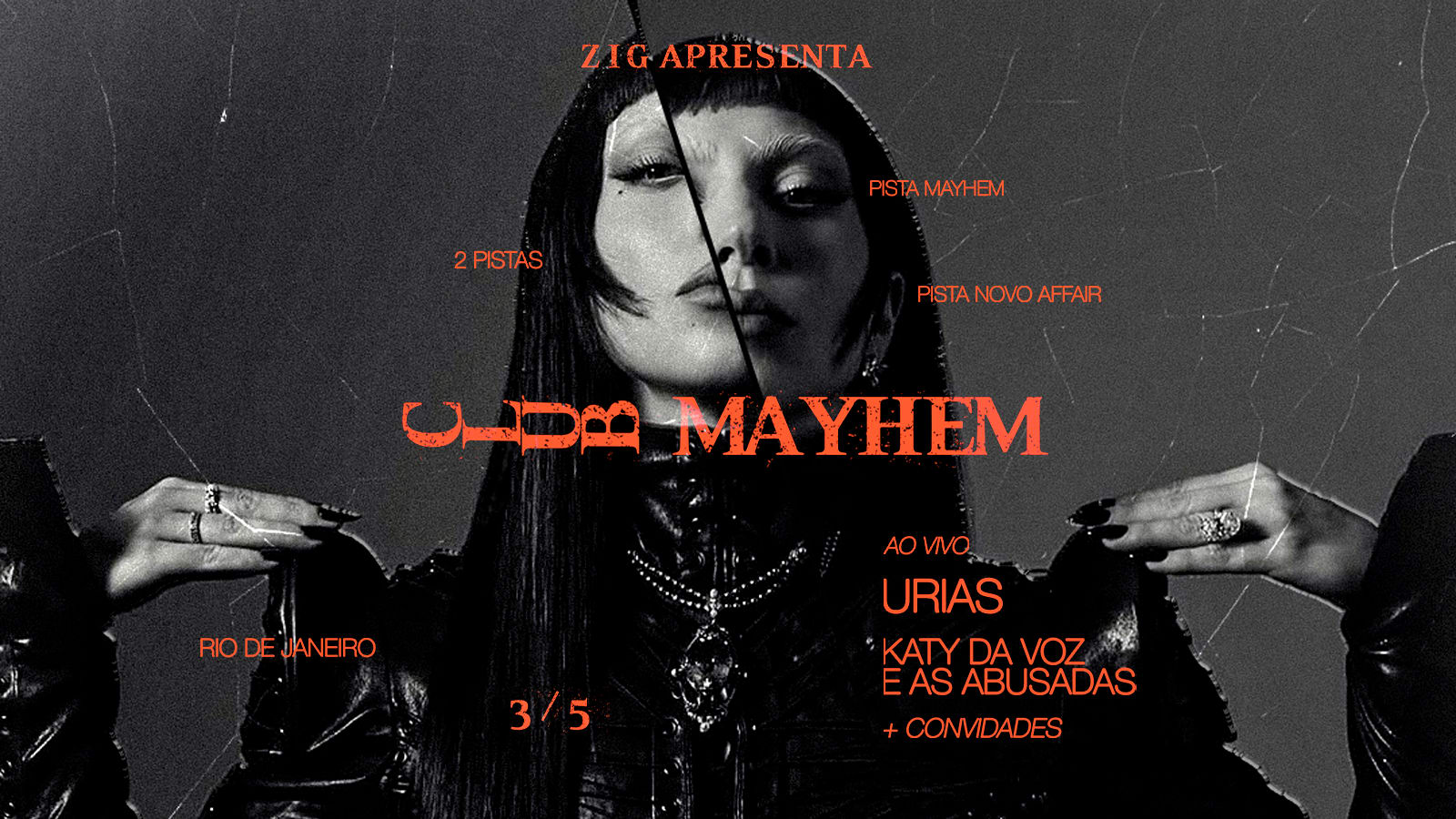 Club Mayhem @ Rio: Gaga C/ Zig, Urias, Katy Da Voz Cover