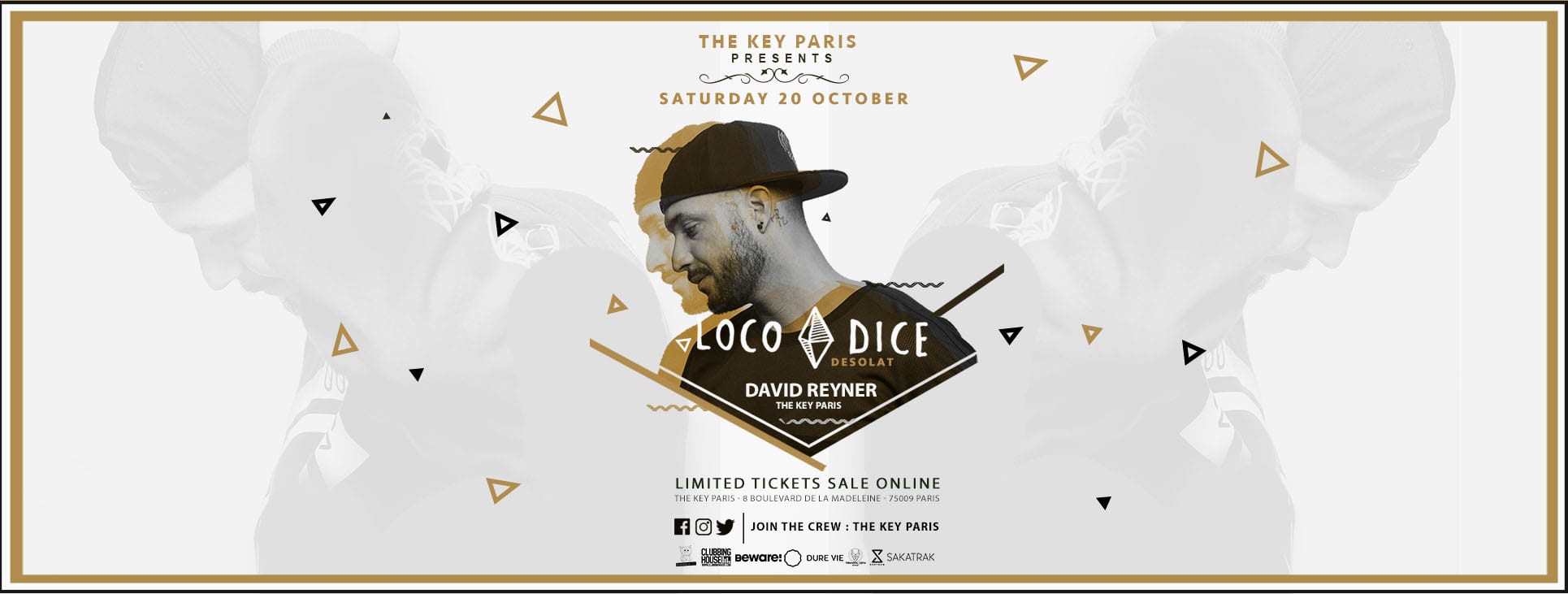 The Key Paris Presents Loco Dice Cover