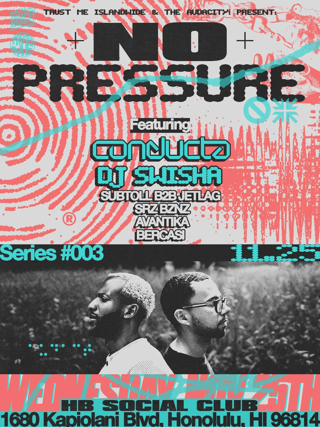 No Pressure: Conducta & Dj Swisha Cover
