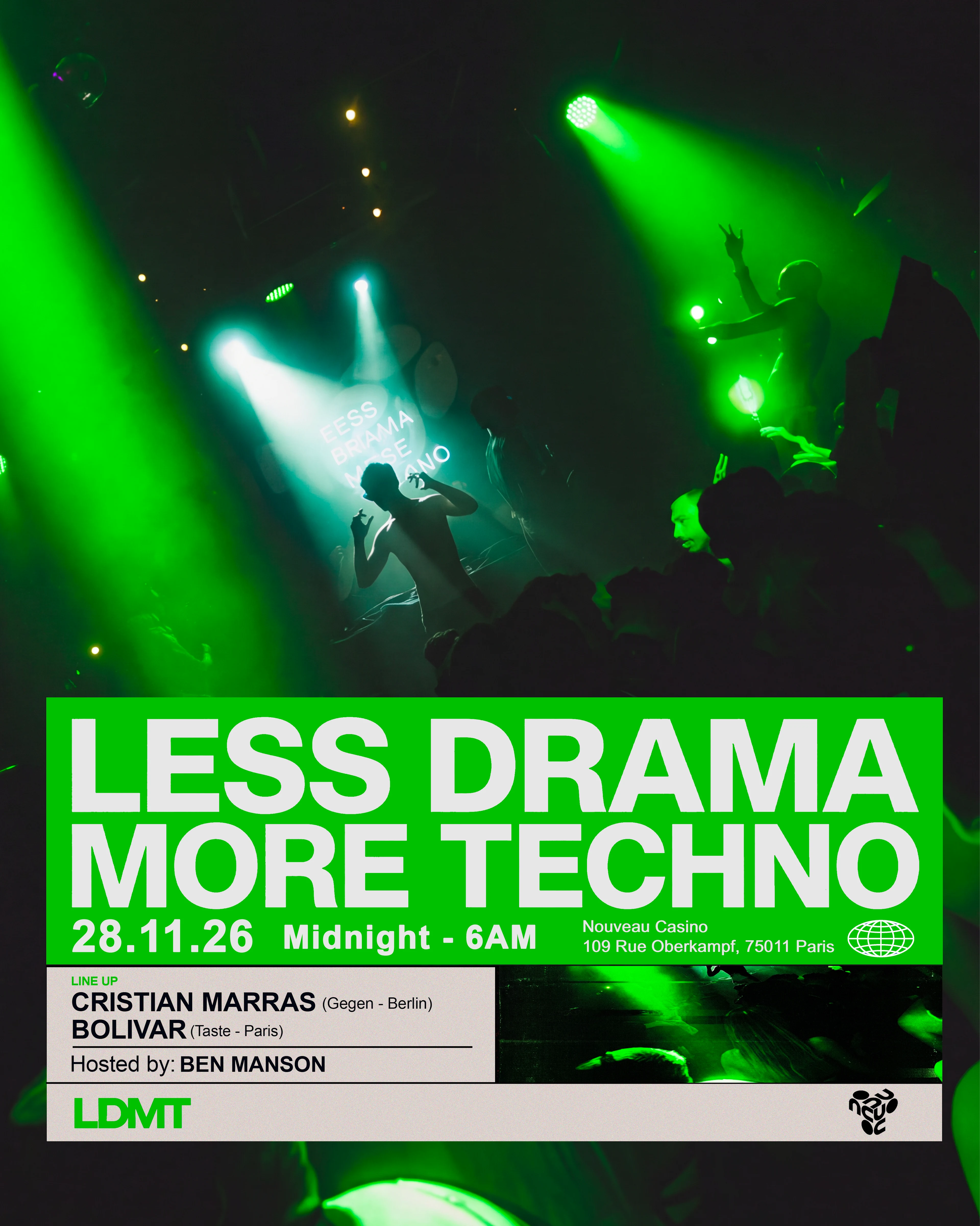 Less Drama More Techno [November Edition] Cover