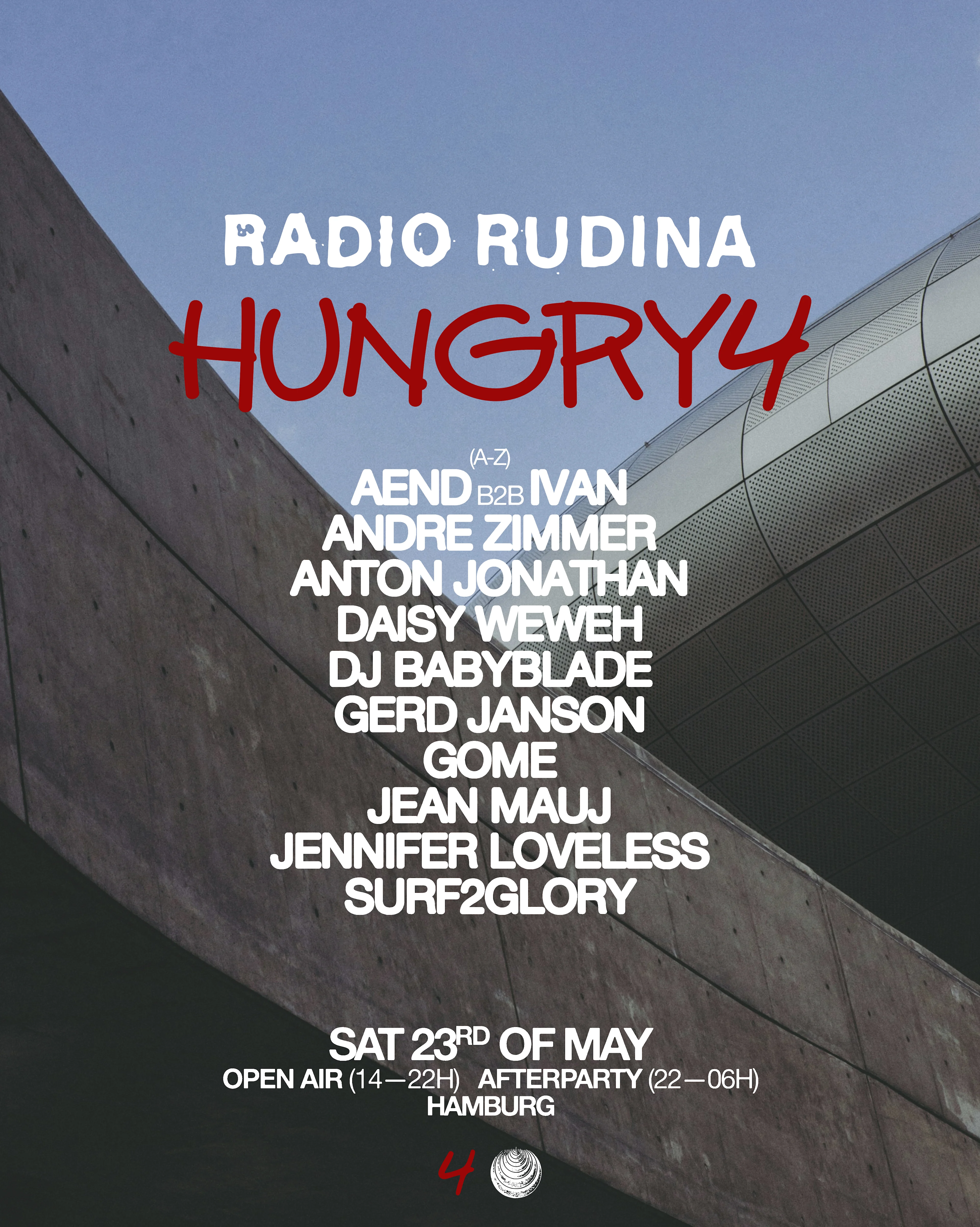 Hungry4 X Radio Rudina Ps. Gerd Janson, Jennifer Loveless &. Cover