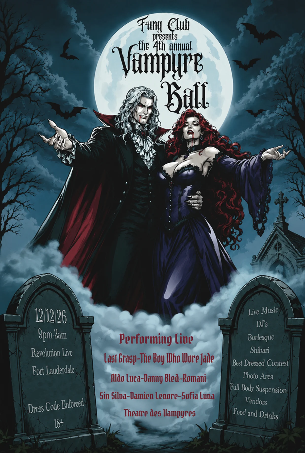 4th Annual Vampyre Ball Cover