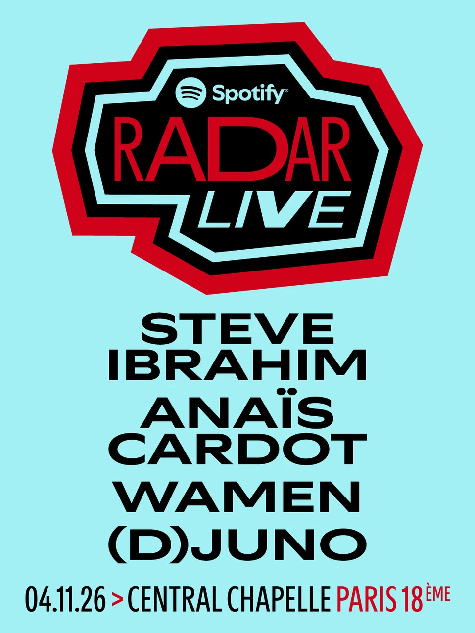 Spotify Radar Live Cover