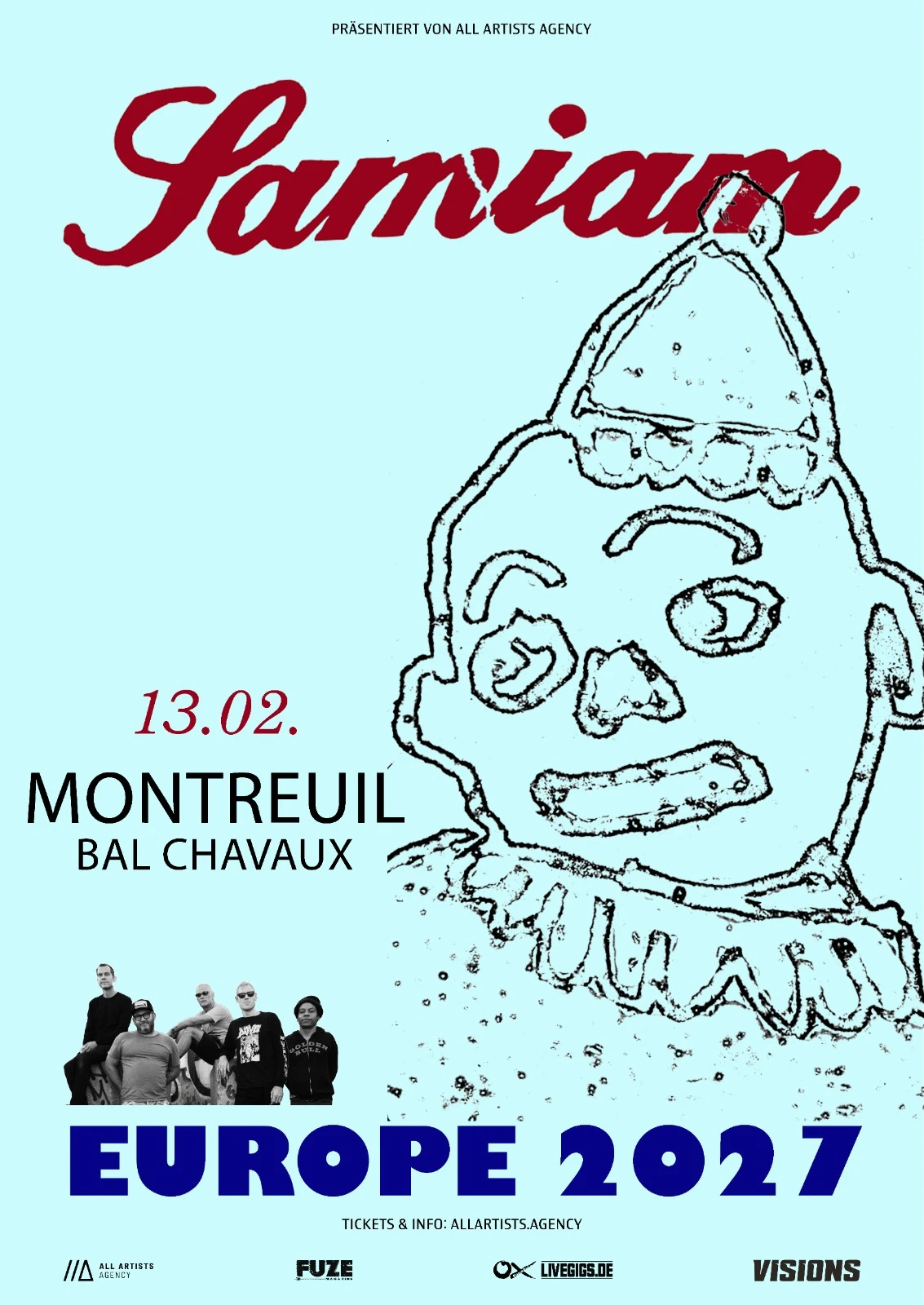 Samiam (Us) // Le Bal Chavaux // Montreuil (93) Cover