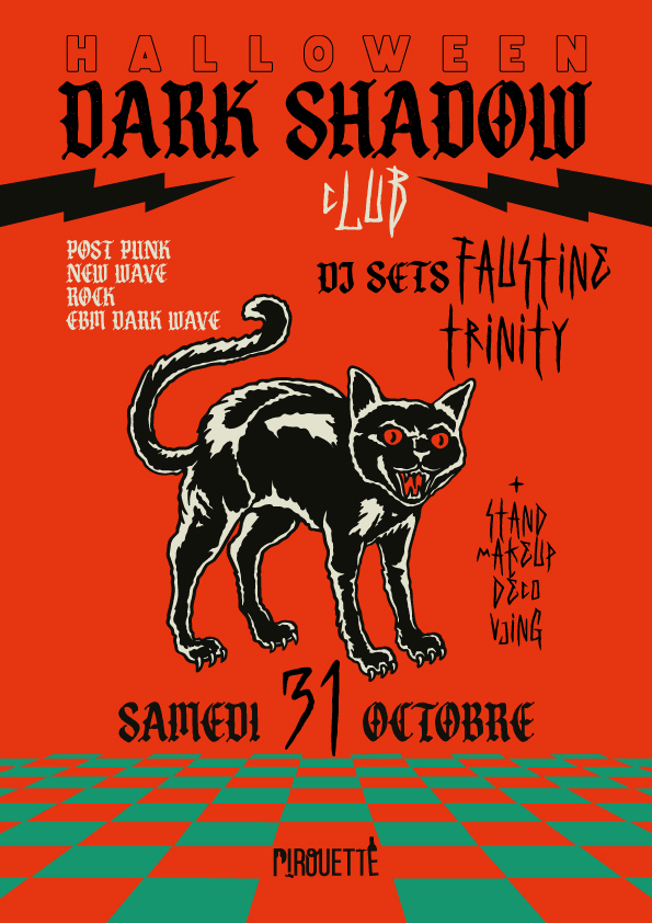 Halloween Dark Shadow Club (Dj Set Faustine + Trinity) Cover