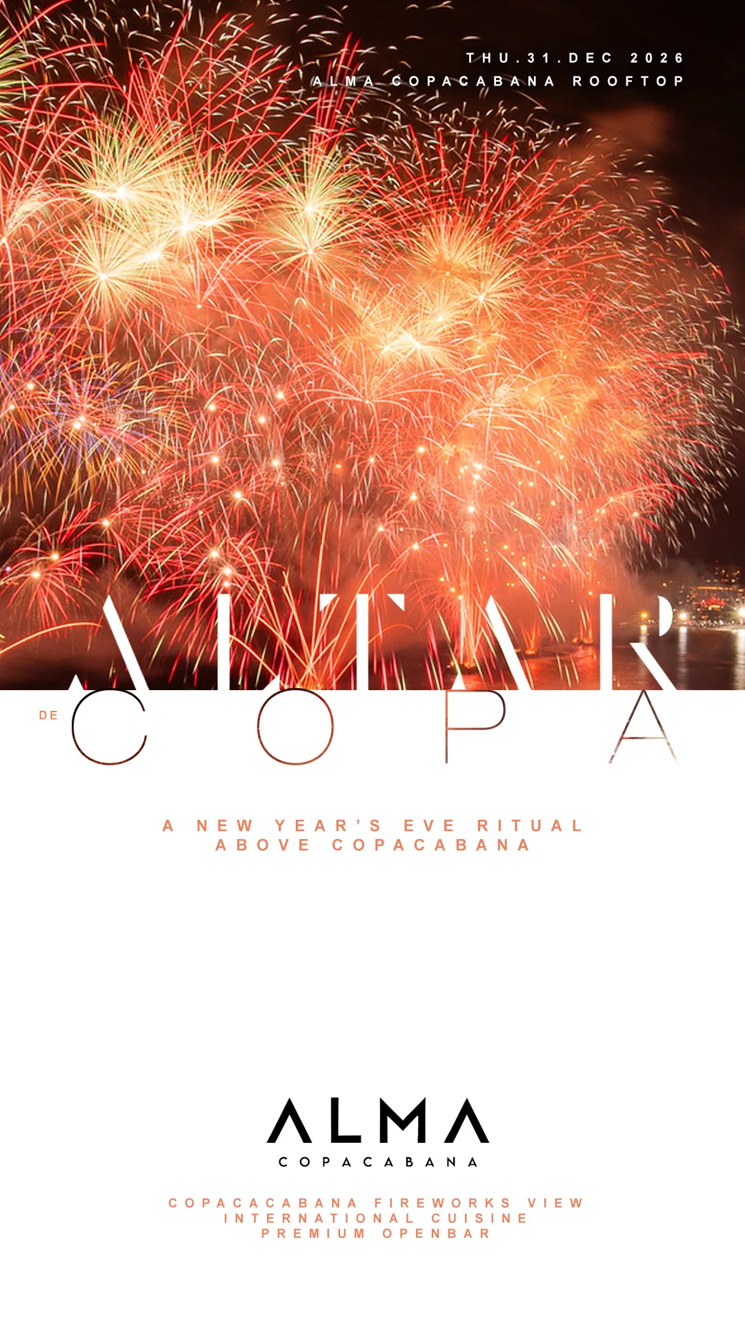 Altar De Copa 2027 | A New Year's Eve Above Copacab… Cover