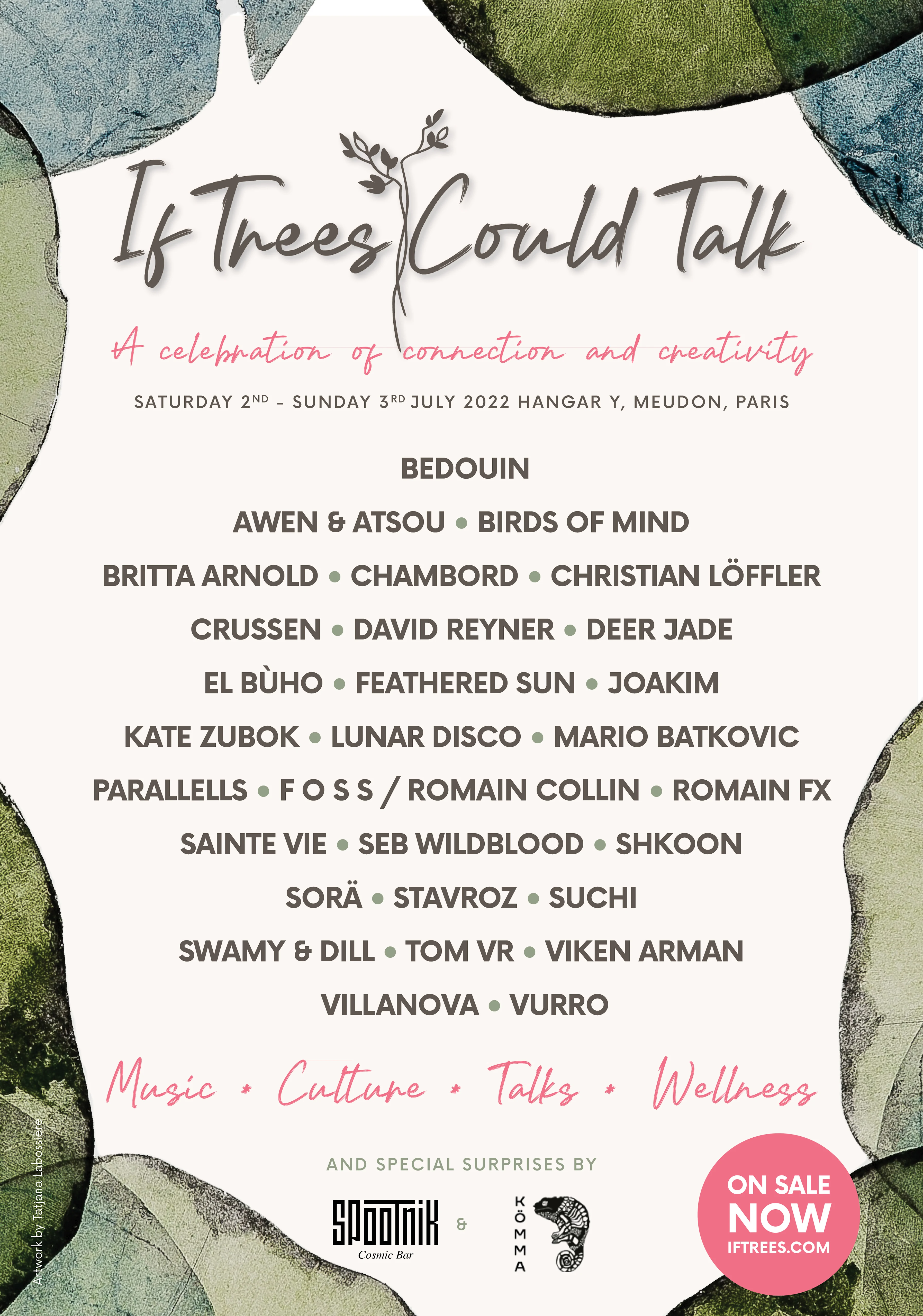 If Trees Could Talk Festival 2022 Cover