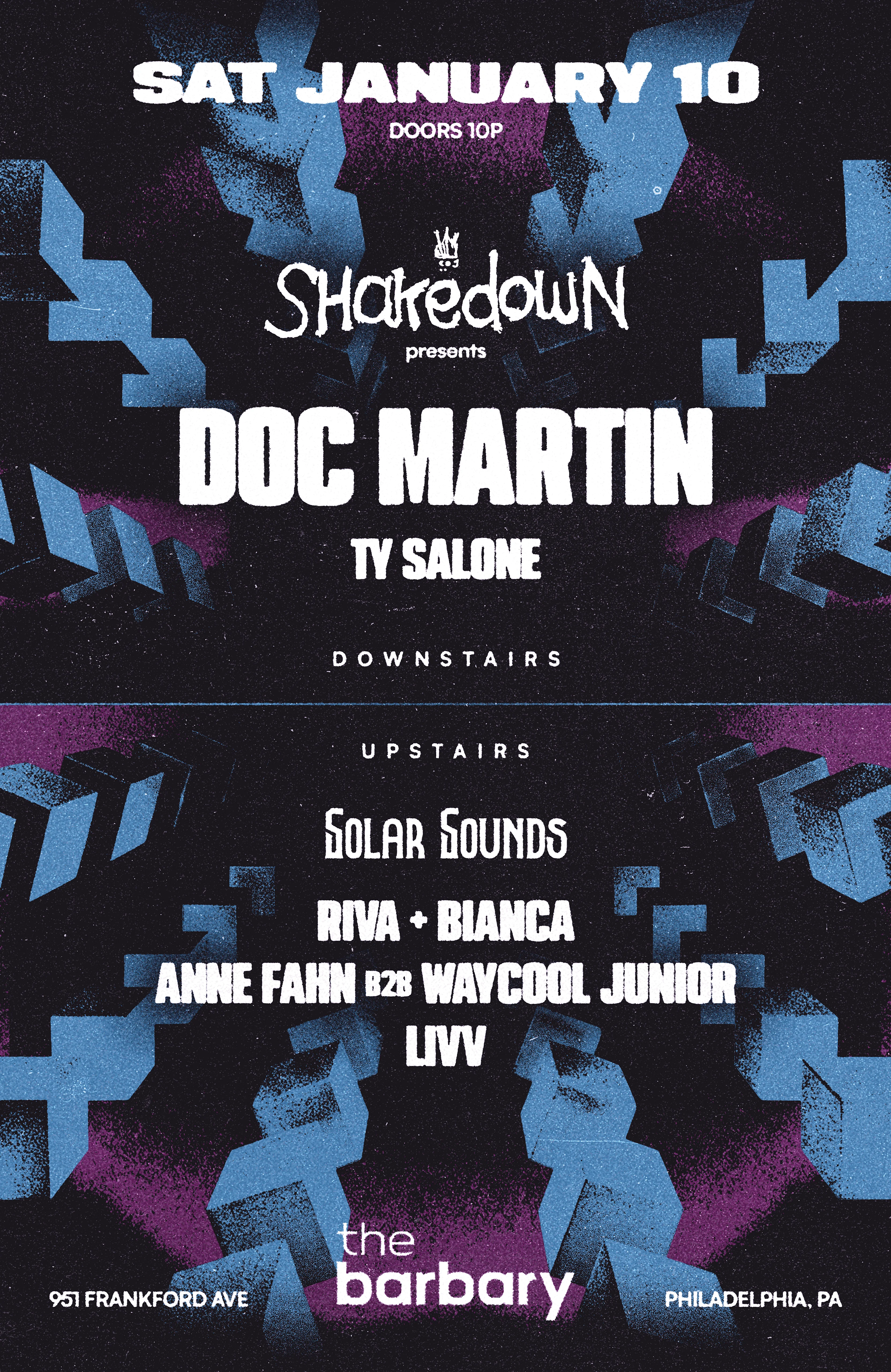 The Shakedown : Doc Martin, Solar Sounds Cover