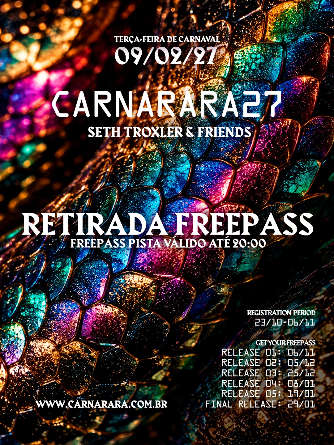Carnarara 2027 : Freepass Cover